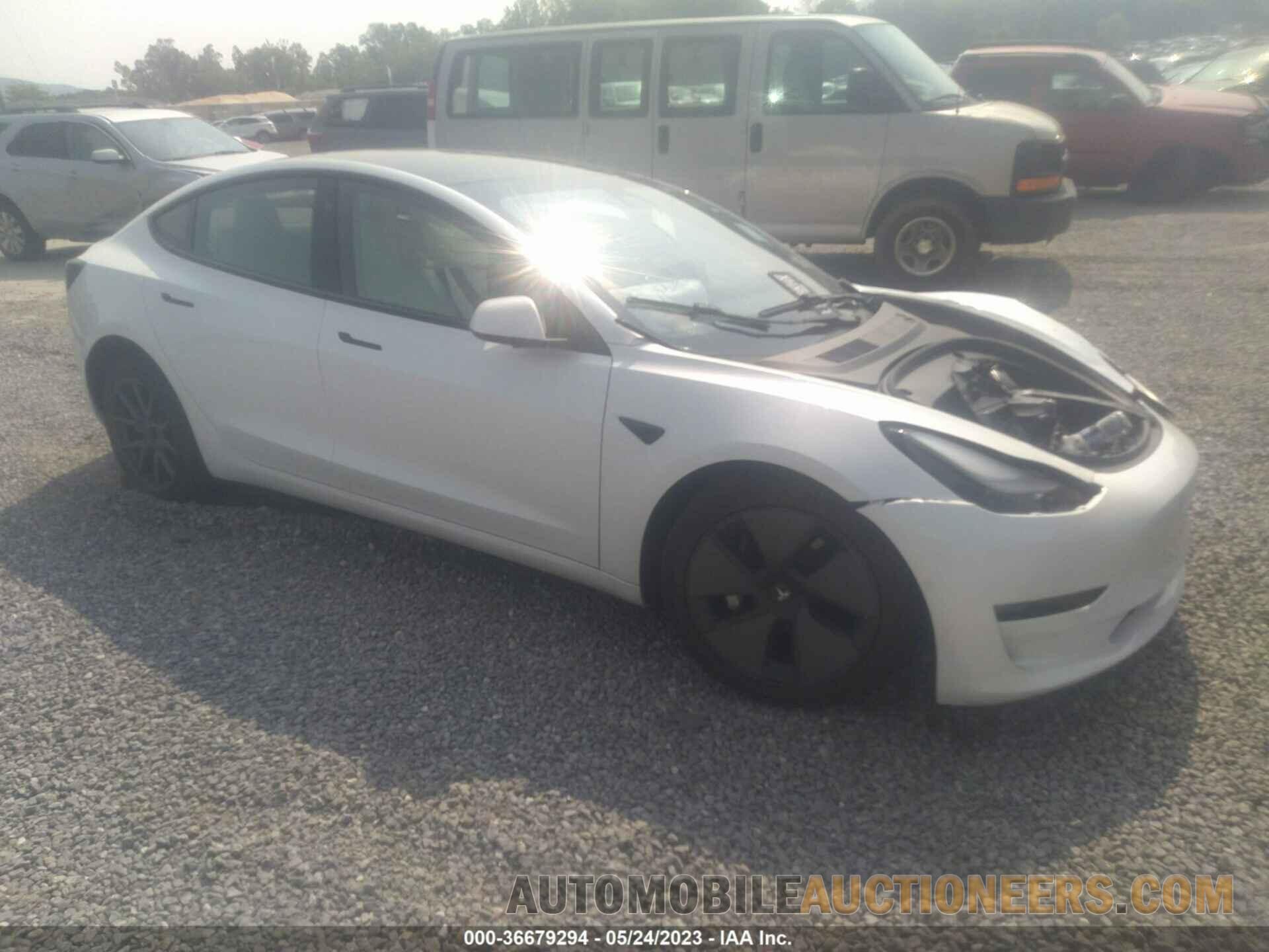 5YJ3E1EA3MF915910 TESLA MODEL 3 2021