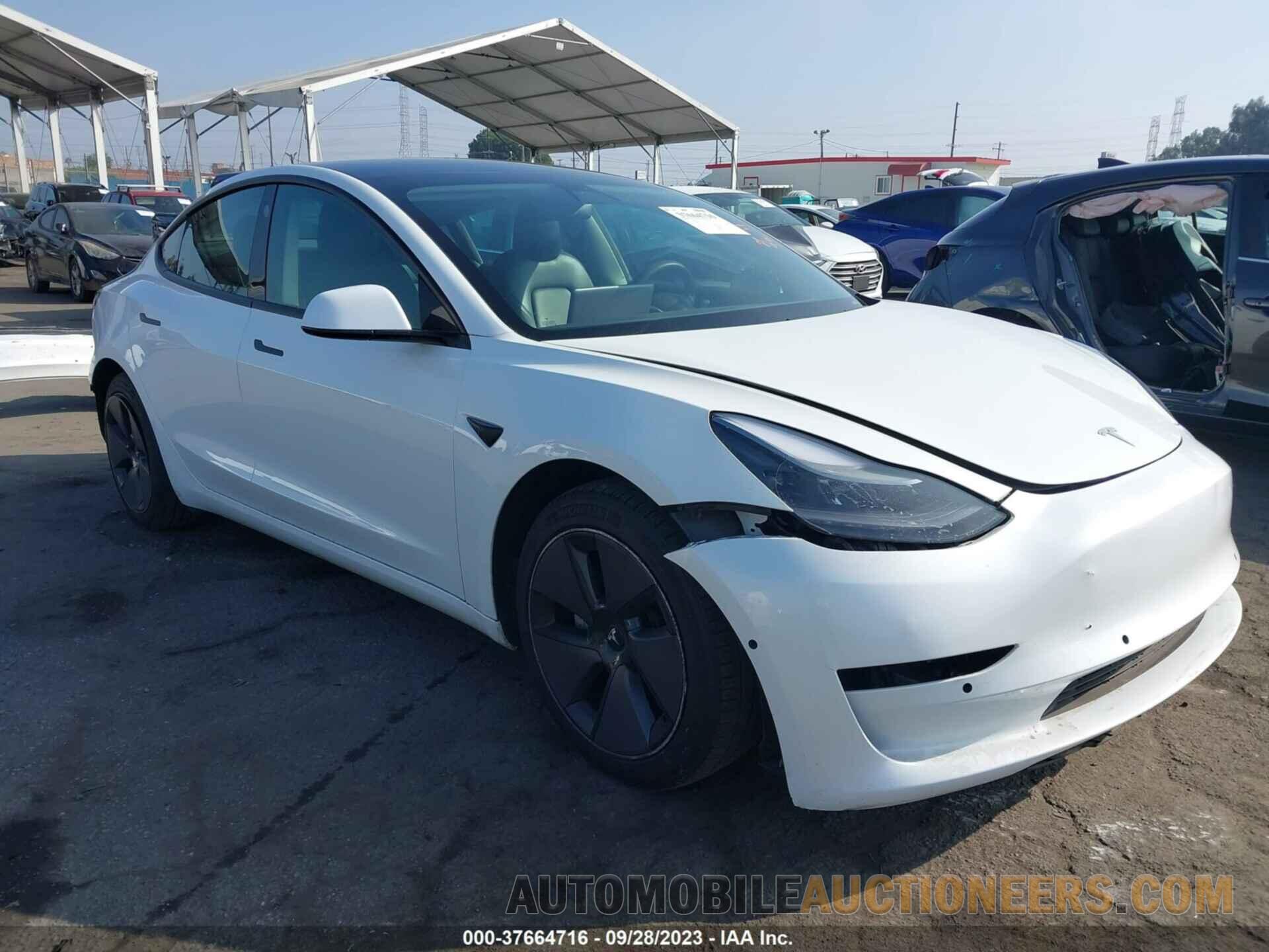 5YJ3E1EA3MF929659 TESLA MODEL 3 2021