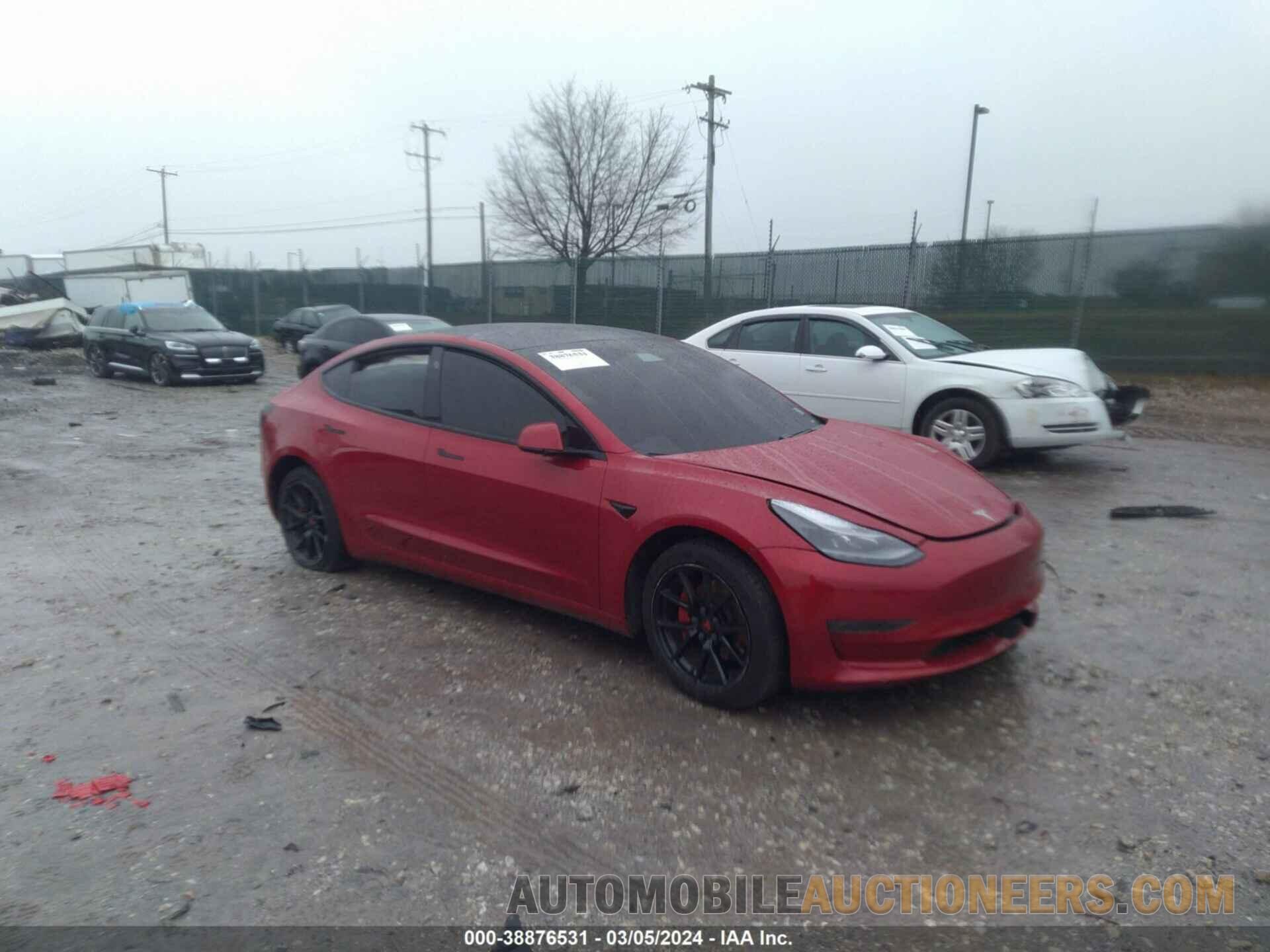 5YJ3E1EA3MF964685 TESLA MODEL 3 2021