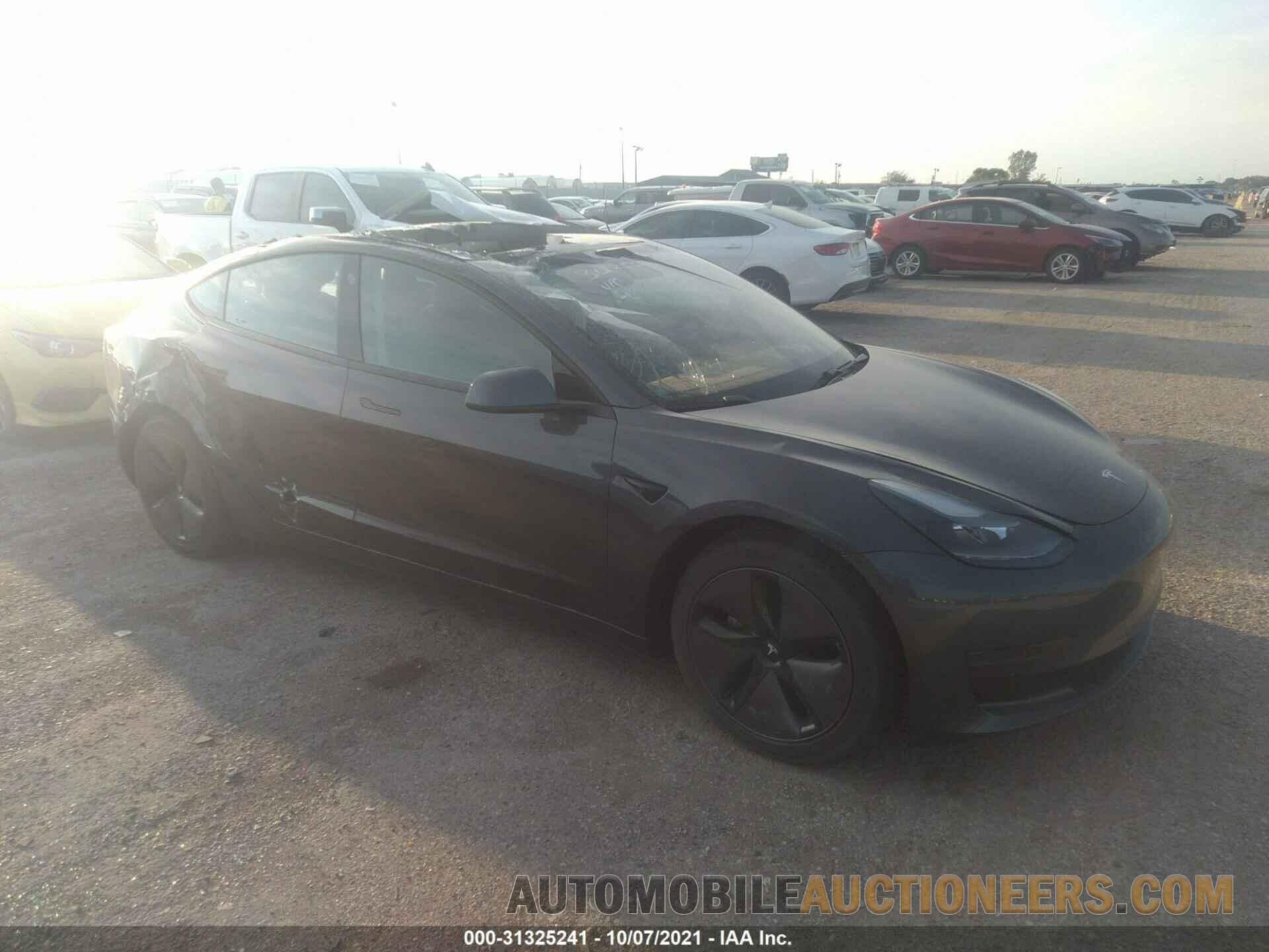 5YJ3E1EA3MF976738 TESLA MODEL 3 2021