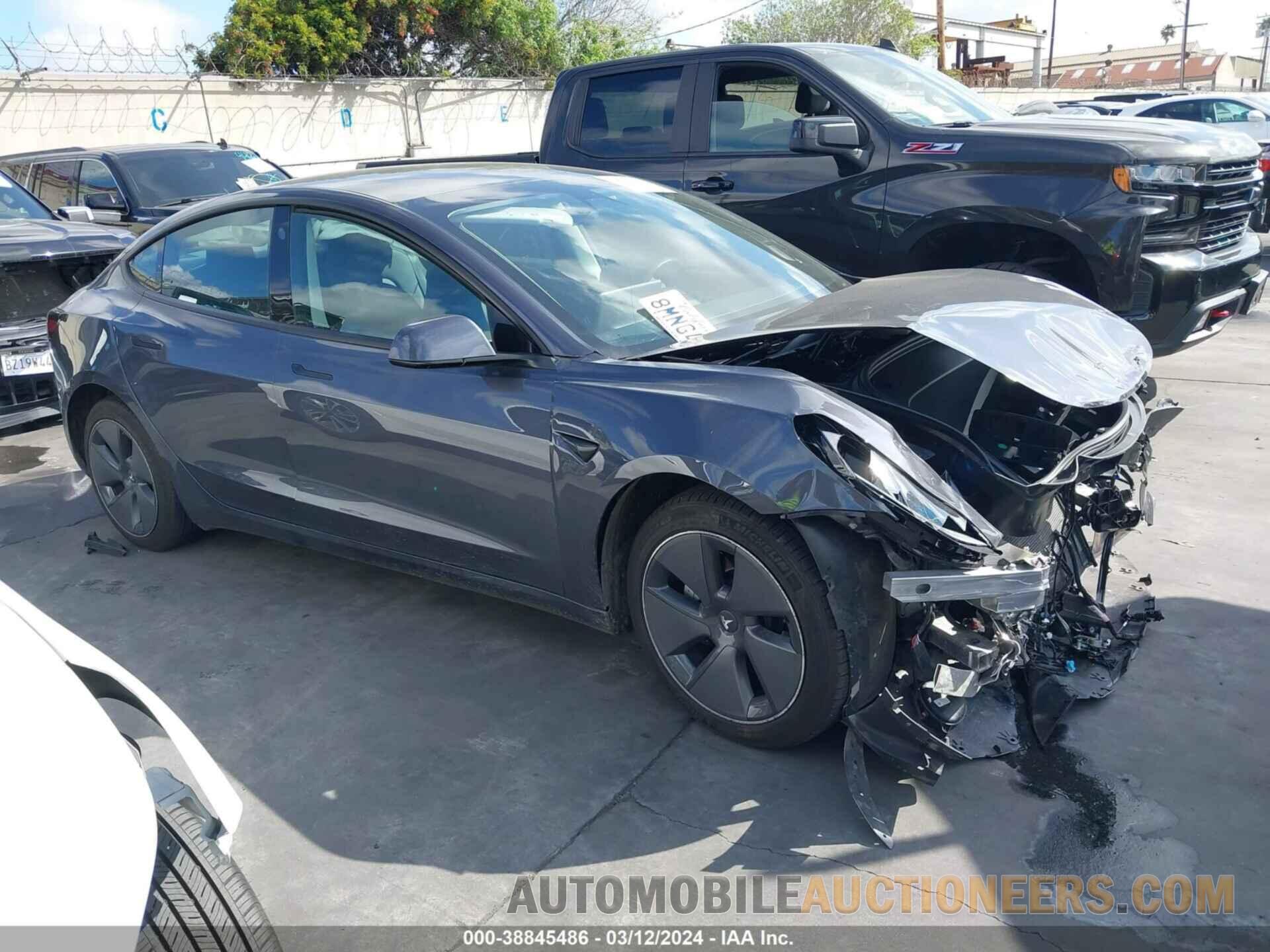 5YJ3E1EA3MF981843 TESLA MODEL 3 2021