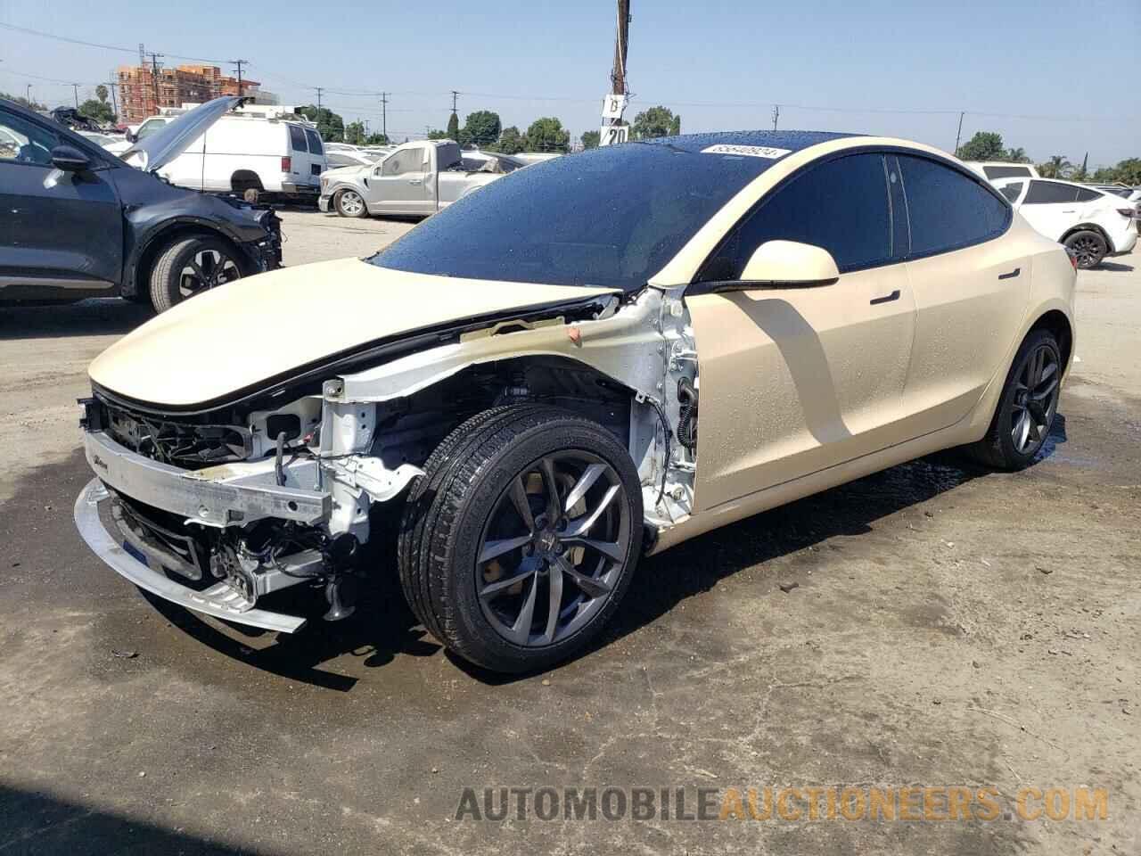 5YJ3E1EA3MF987562 TESLA MODEL 3 2021