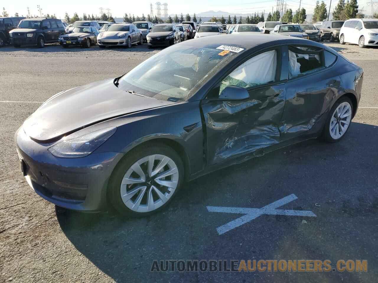 5YJ3E1EA3MF990722 TESLA MODEL 3 2021