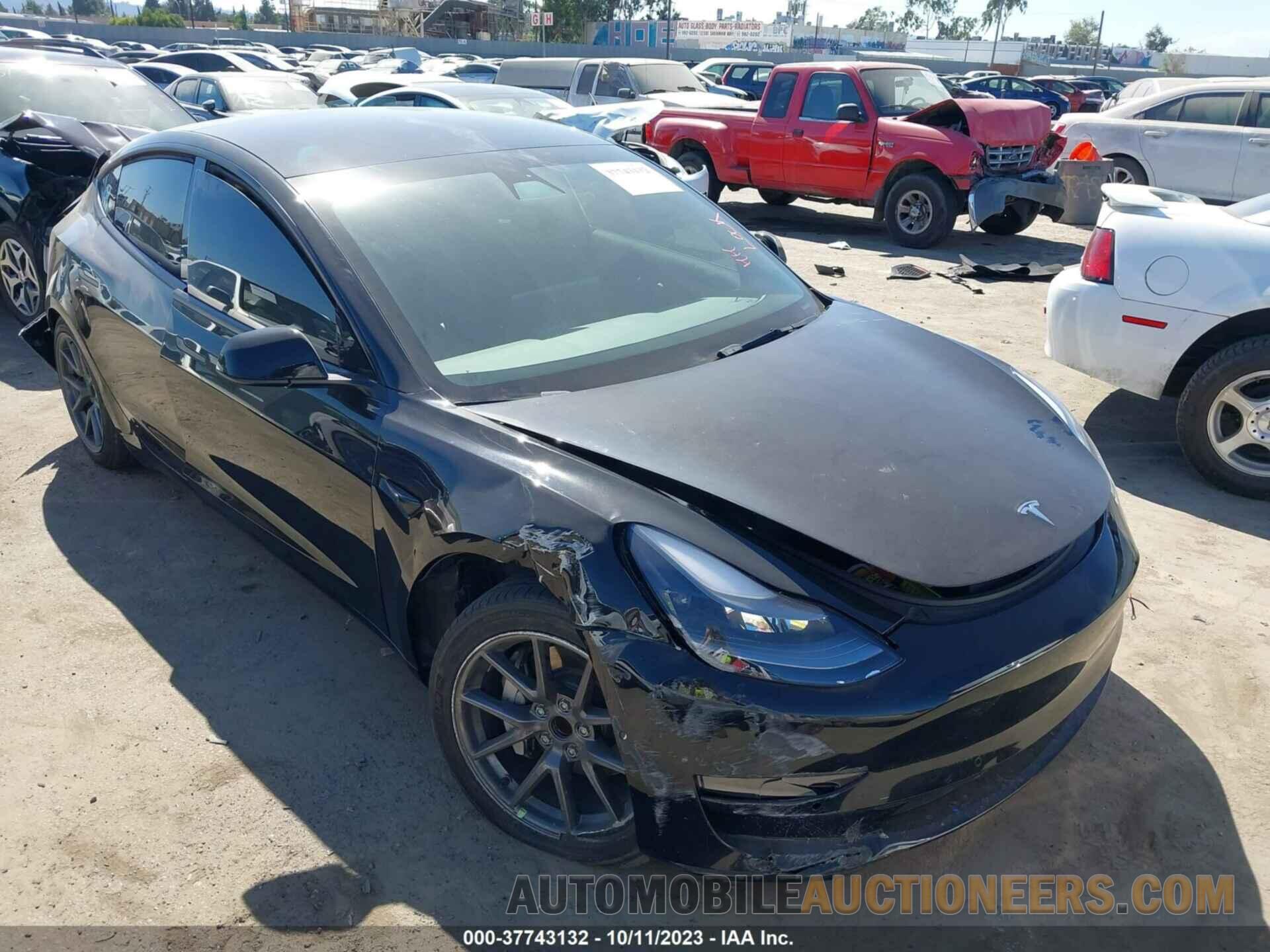 5YJ3E1EA3NF117361 TESLA MODEL 3 2022