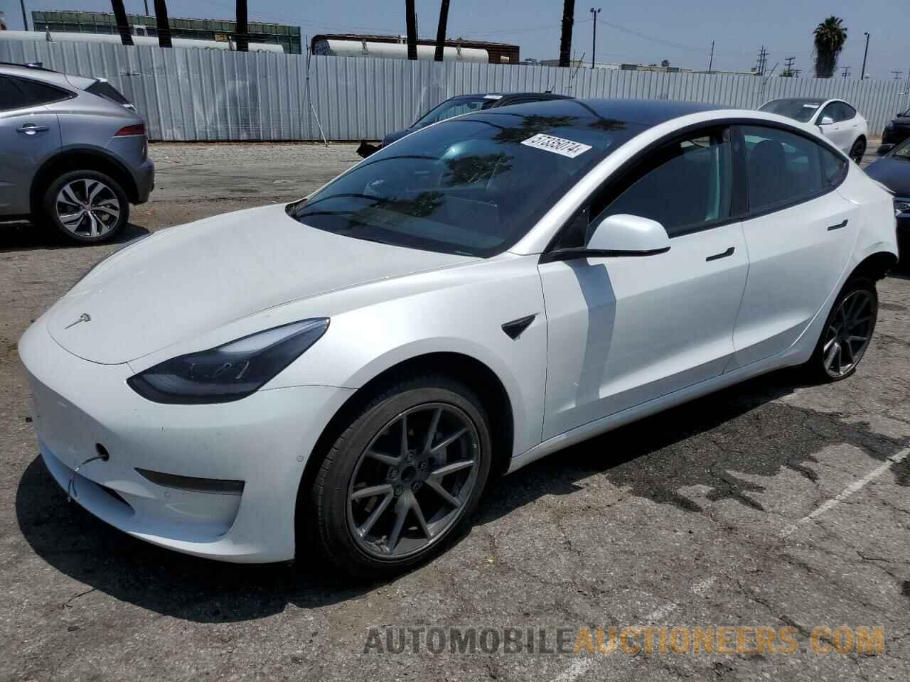 5YJ3E1EA3NF118347 TESLA MODEL 3 2022