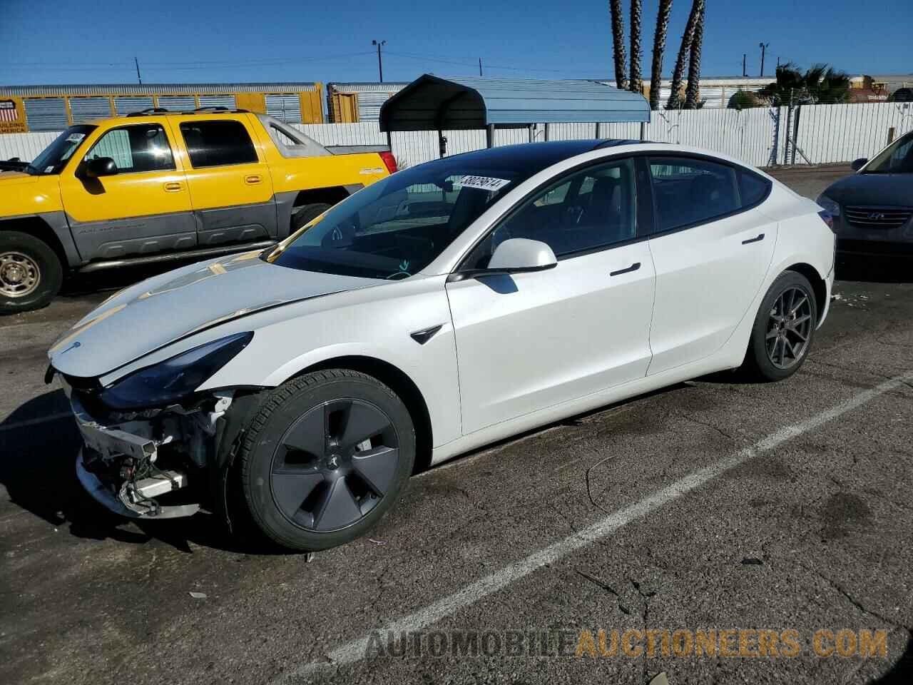 5YJ3E1EA3NF119482 TESLA MODEL 3 2022