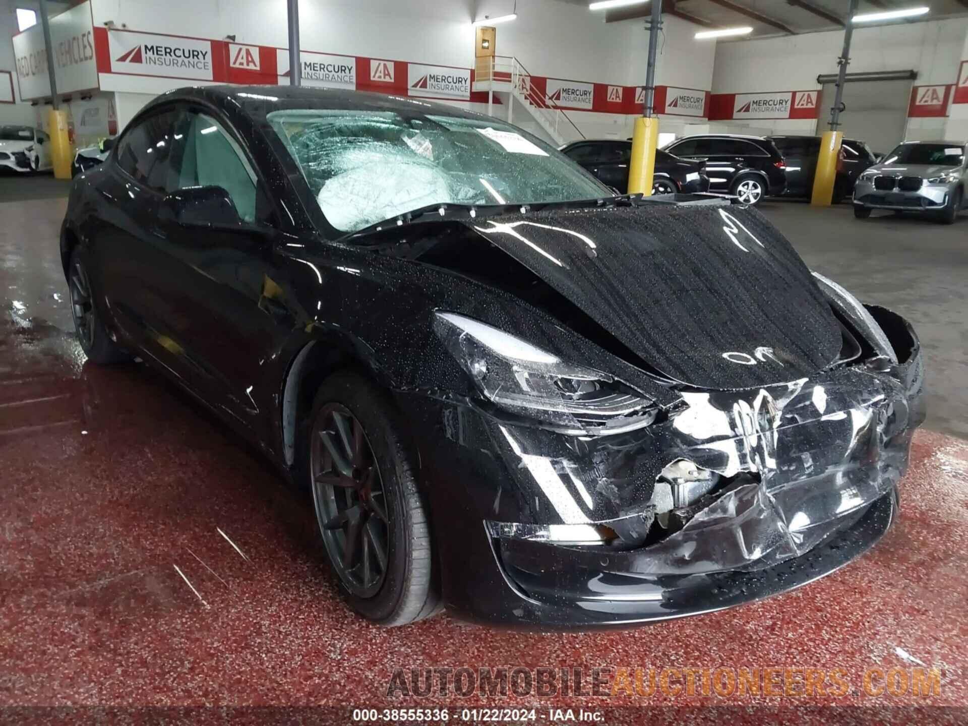 5YJ3E1EA3NF137772 TESLA MODEL 3 2022