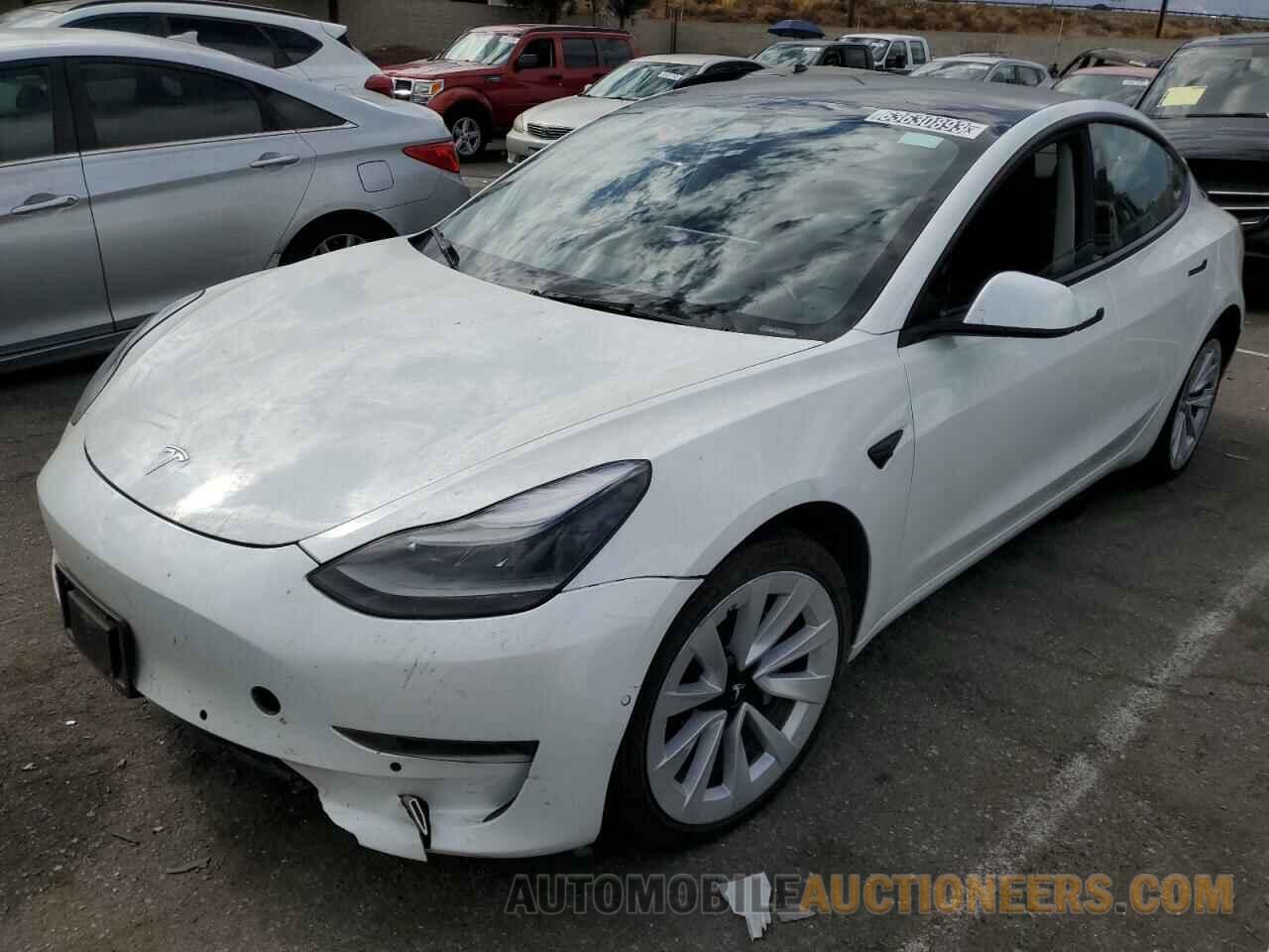 5YJ3E1EA3NF142776 TESLA MODEL 3 2022