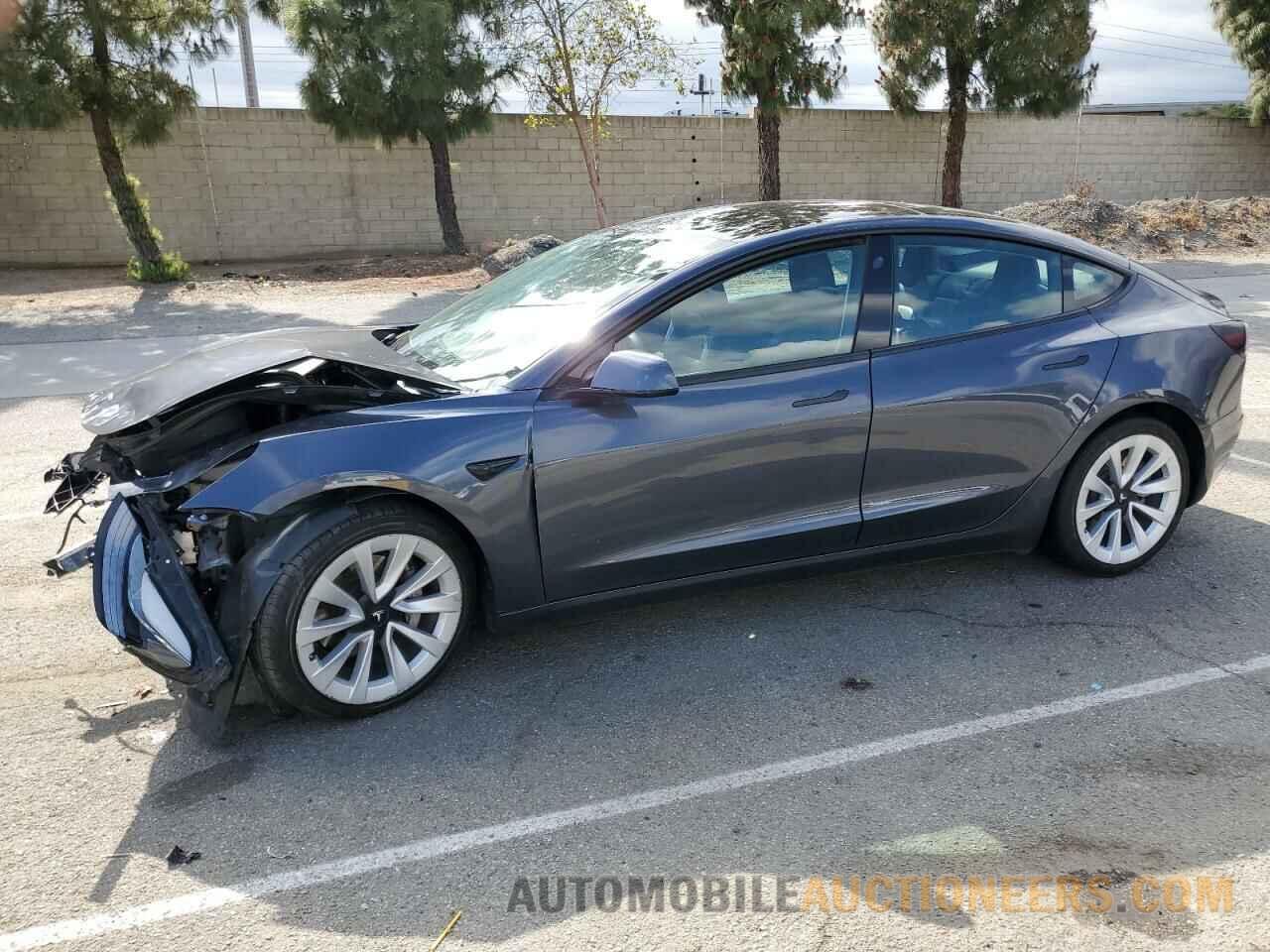 5YJ3E1EA3NF142955 TESLA MODEL 3 2022