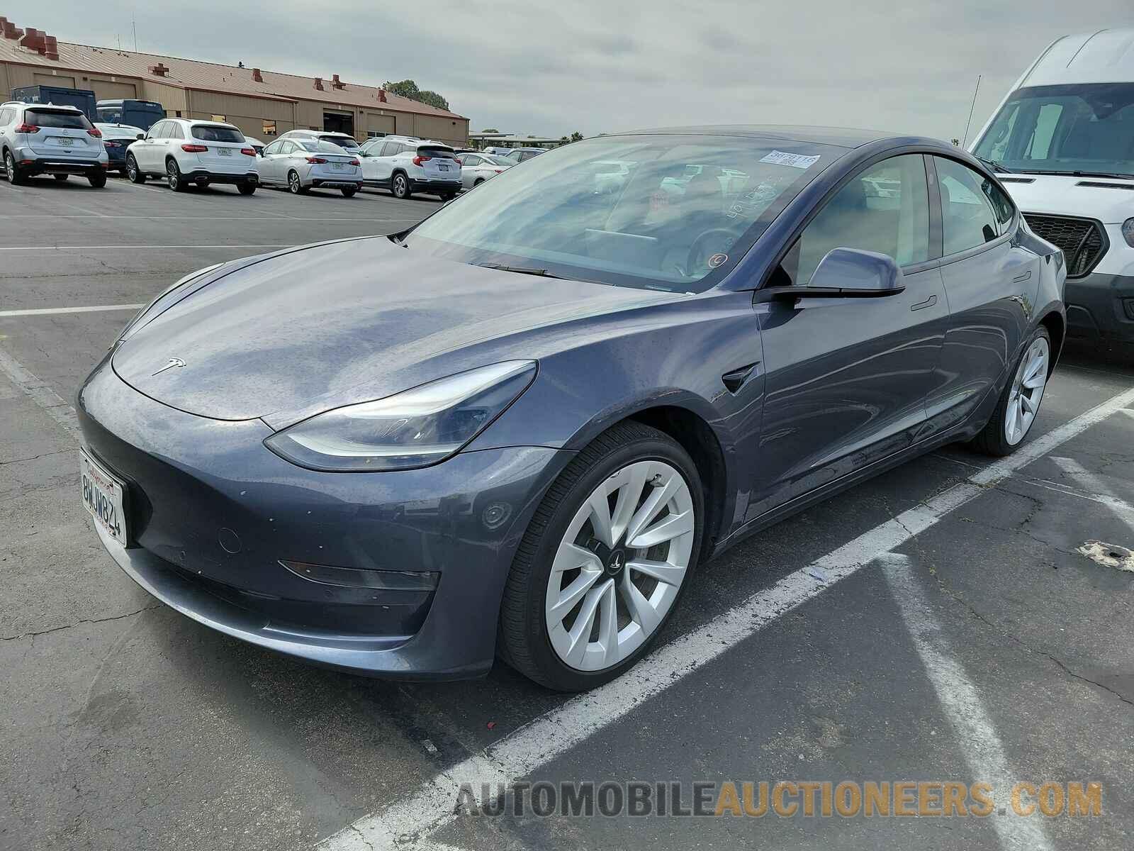 5YJ3E1EA3NF142972 Tesla Model 3 2022