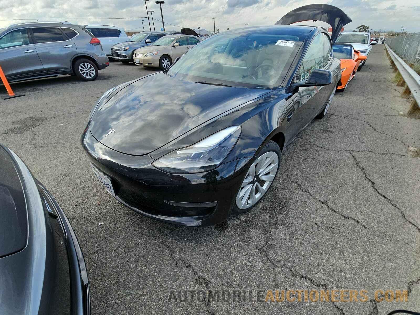 5YJ3E1EA3NF145094 Tesla Model 3 2022