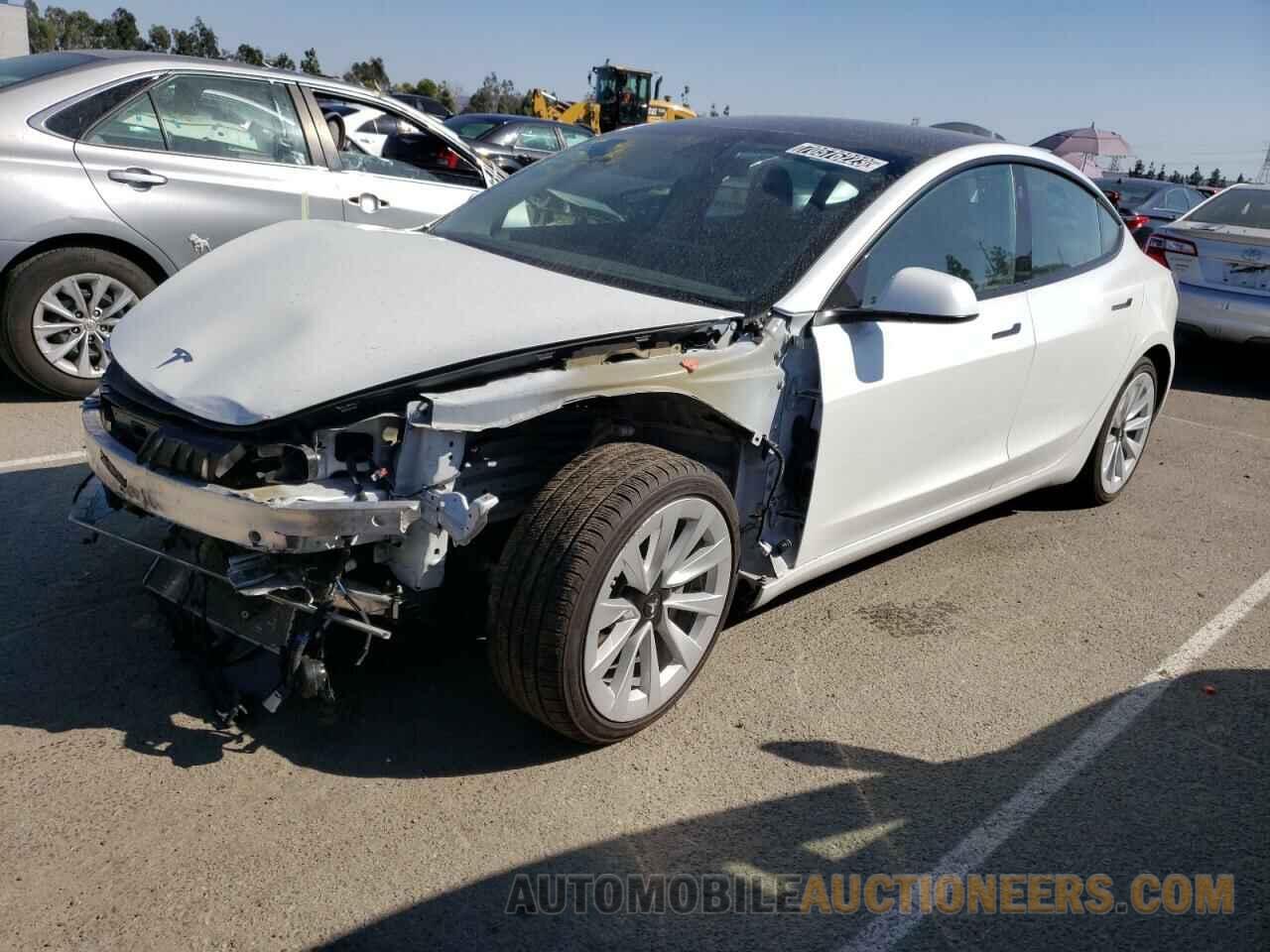 5YJ3E1EA3NF145533 TESLA MODEL 3 2022