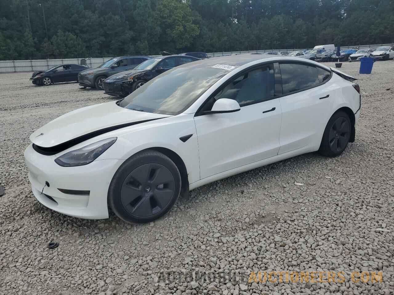 5YJ3E1EA3NF153437 TESLA MODEL 3 2022