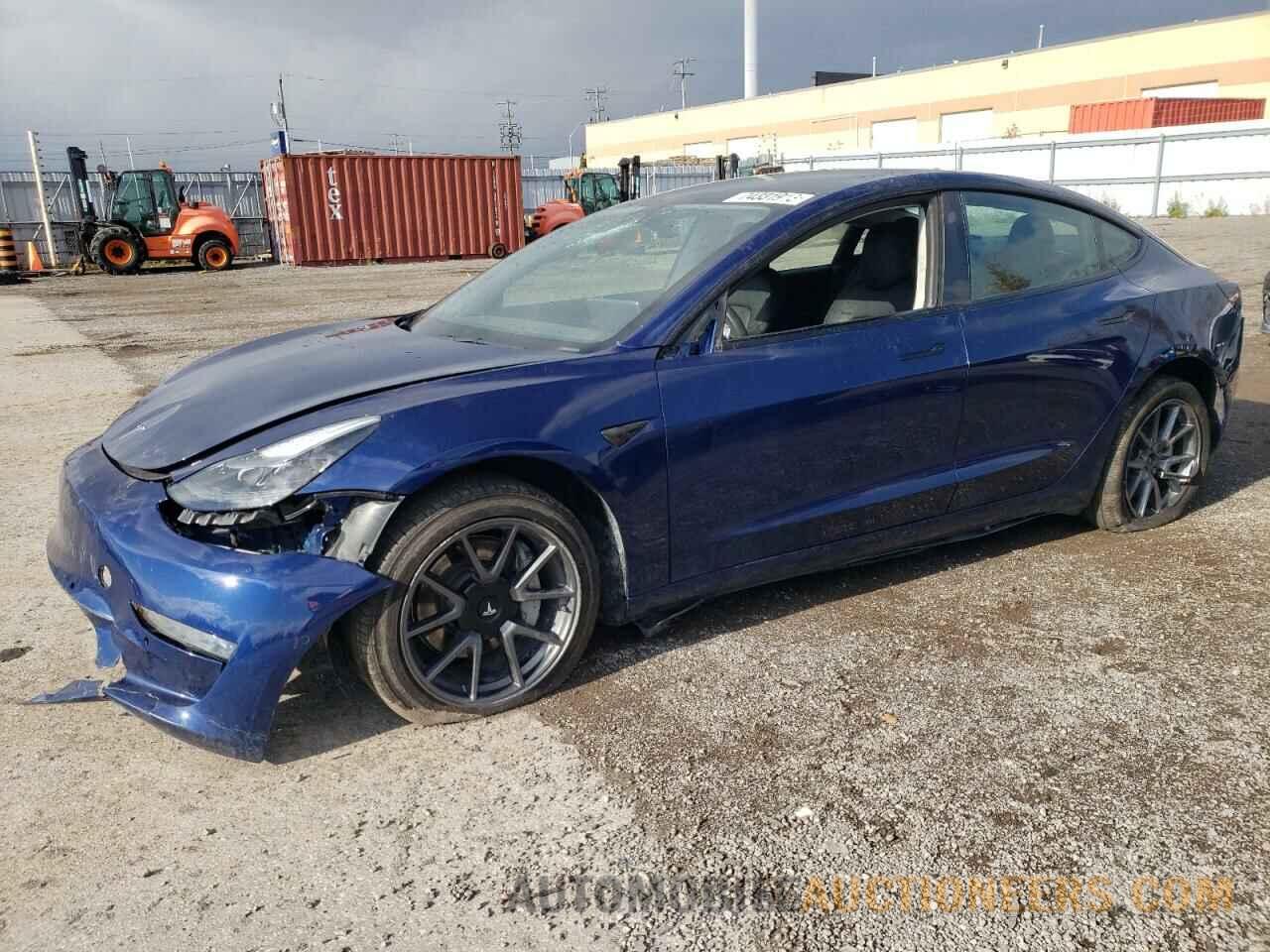 5YJ3E1EA3NF165216 TESLA MODEL 3 2022