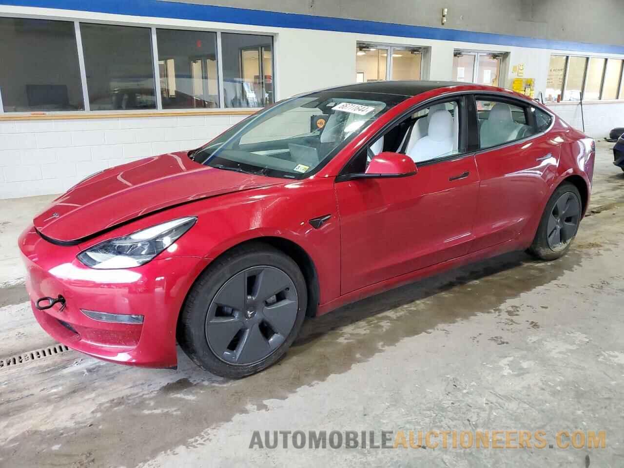 5YJ3E1EA3NF173977 TESLA MODEL 3 2022