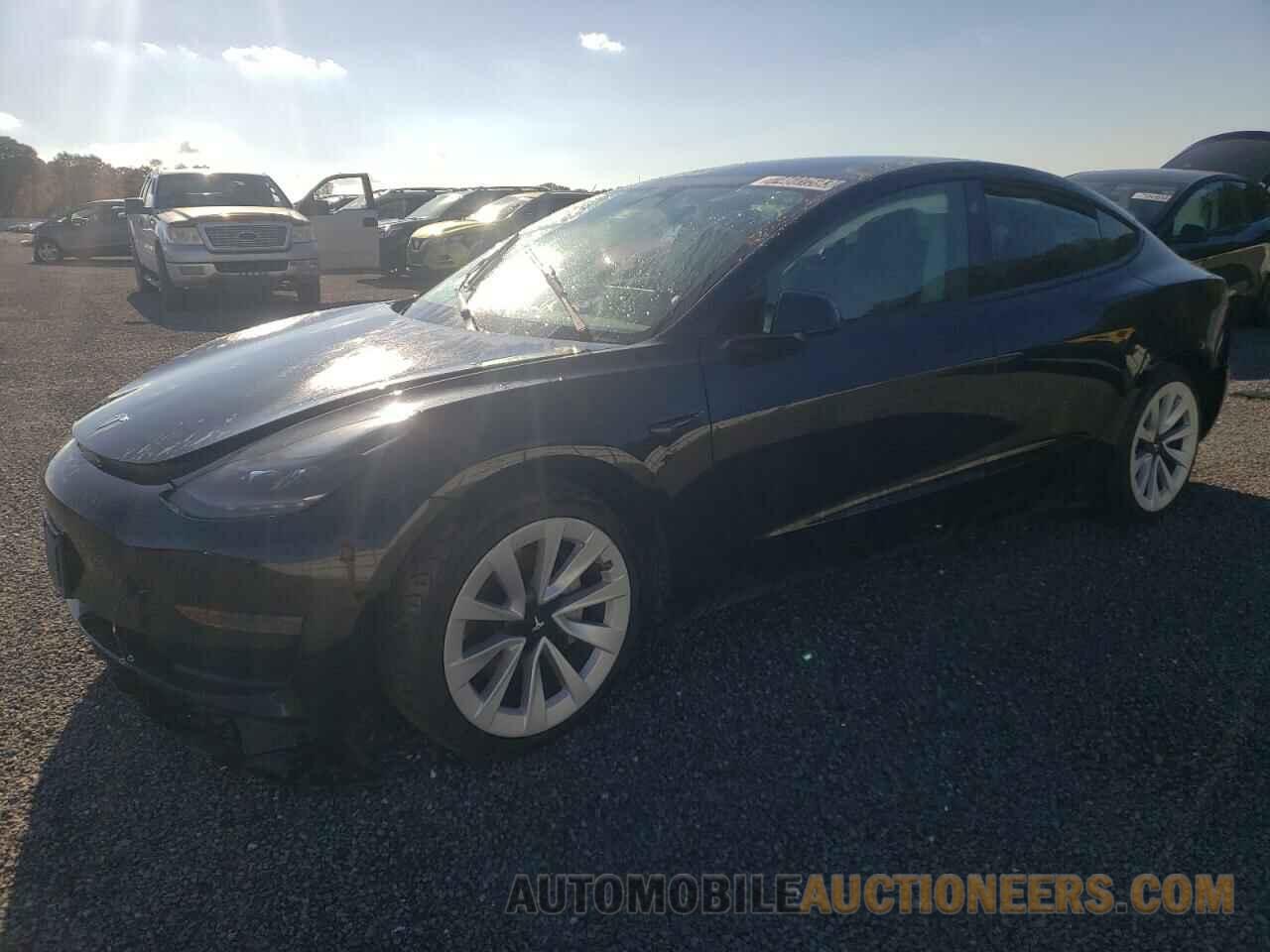 5YJ3E1EA3NF185191 TESLA MODEL 3 2022