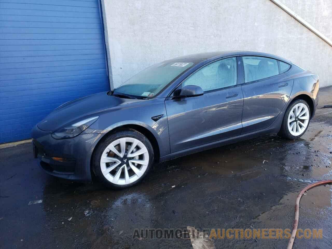 5YJ3E1EA3NF185420 TESLA MODEL 3 2022