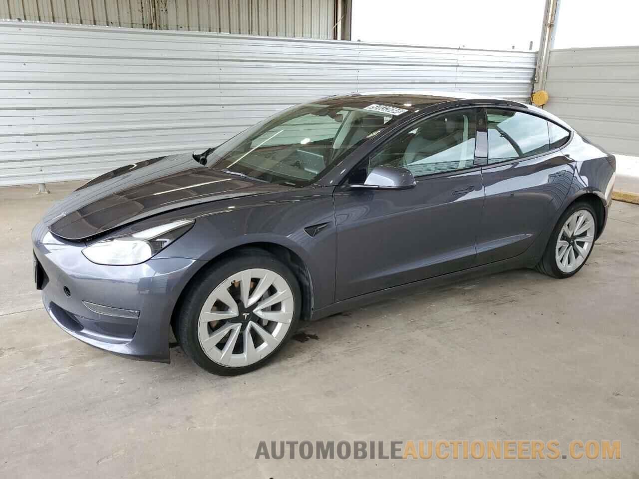 5YJ3E1EA3NF185899 TESLA MODEL 3 2022