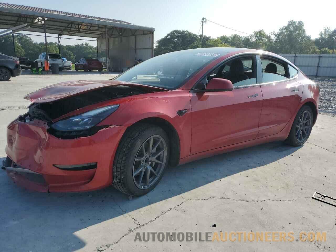 5YJ3E1EA3NF186213 TESLA MODEL 3 2022