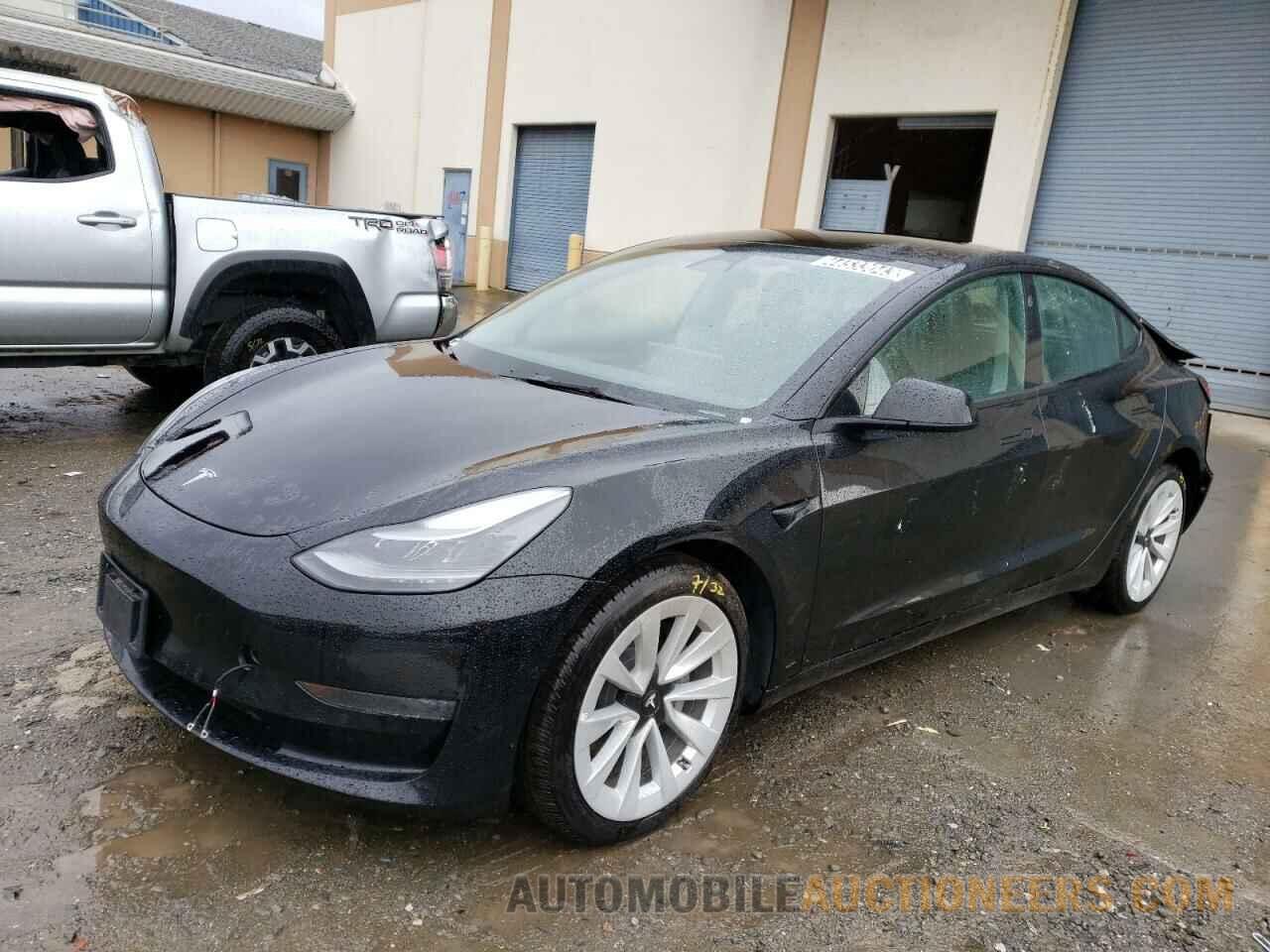 5YJ3E1EA3NF186289 TESLA MODEL 3 2022