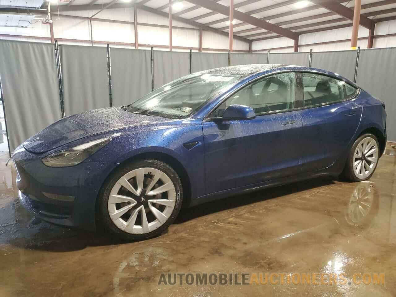 5YJ3E1EA3NF186406 TESLA MODEL 3 2022