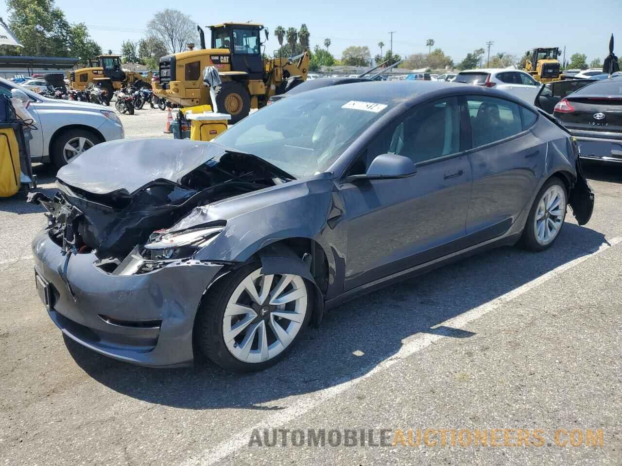 5YJ3E1EA3NF188687 TESLA MODEL 3 2022