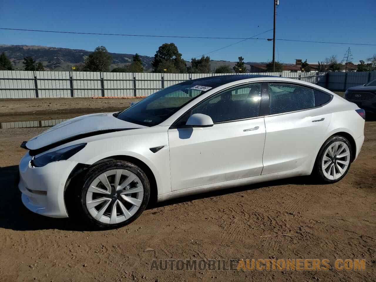 5YJ3E1EA3NF190164 TESLA MODEL 3 2022