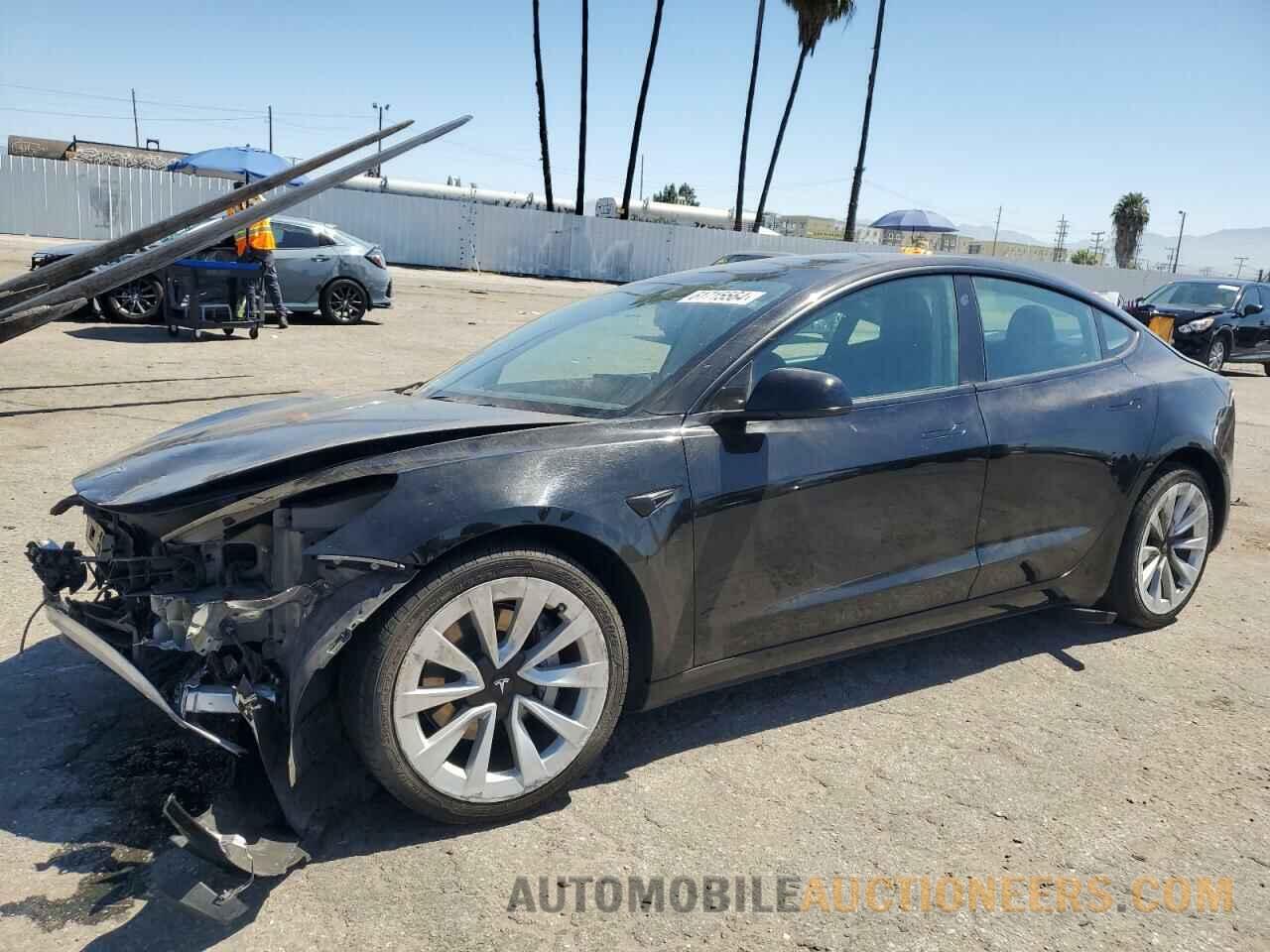 5YJ3E1EA3NF190505 TESLA MODEL 3 2022