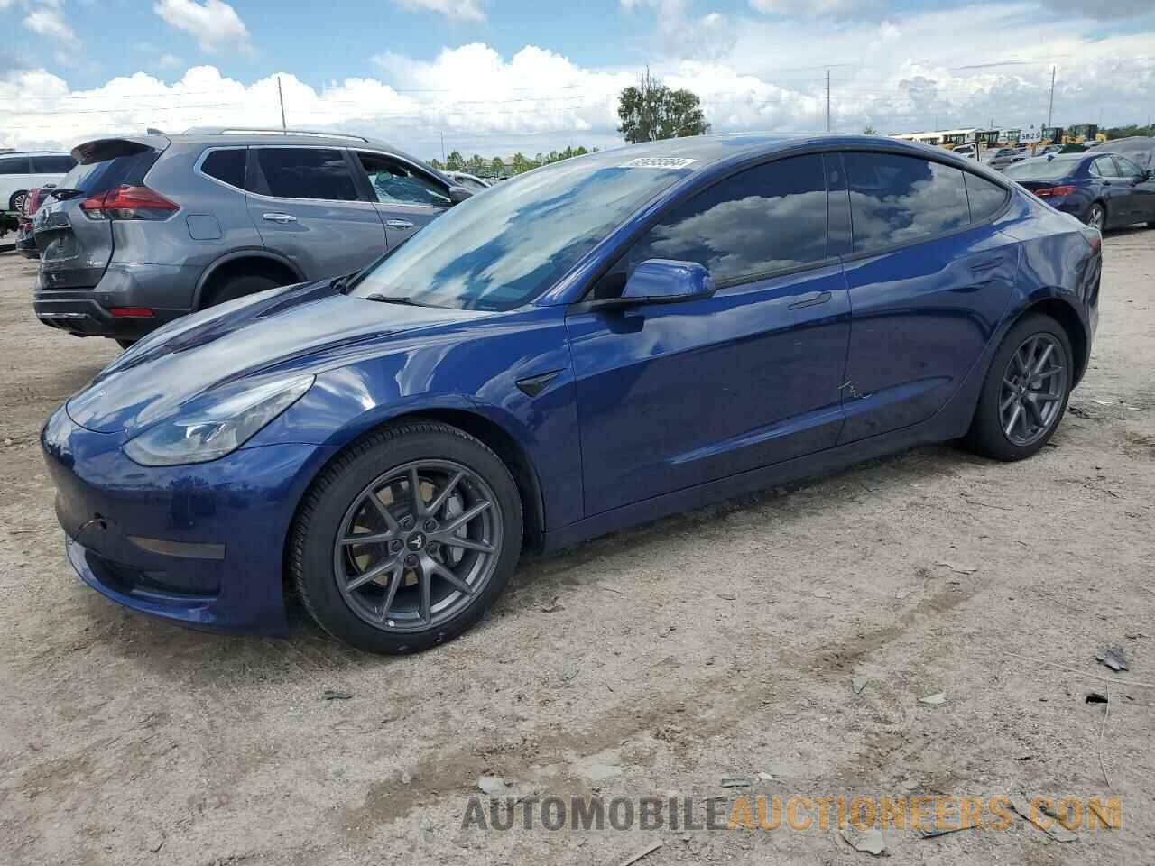 5YJ3E1EA3NF191847 TESLA MODEL 3 2022