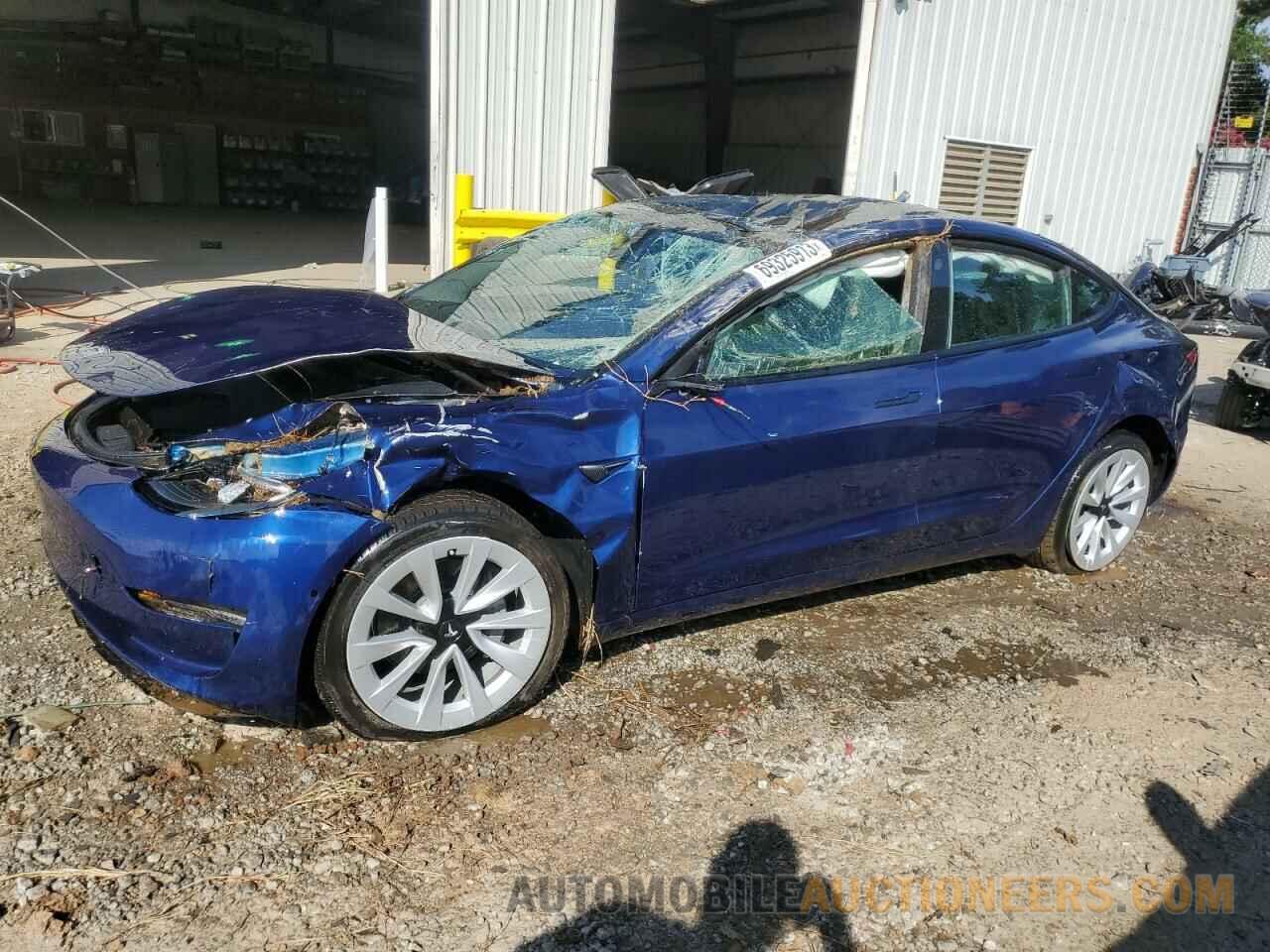 5YJ3E1EA3NF239461 TESLA MODEL 3 2022