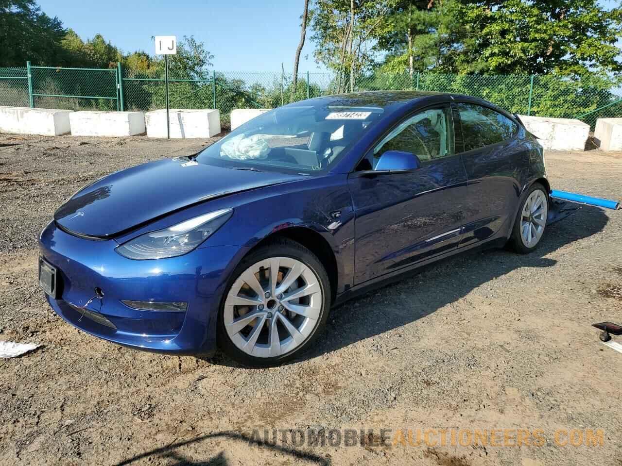 5YJ3E1EA3NF285579 TESLA MODEL 3 2022