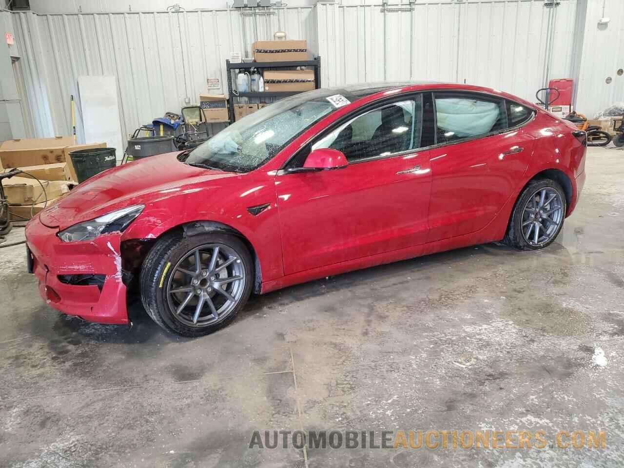 5YJ3E1EA3NF287090 TESLA MODEL 3 2022