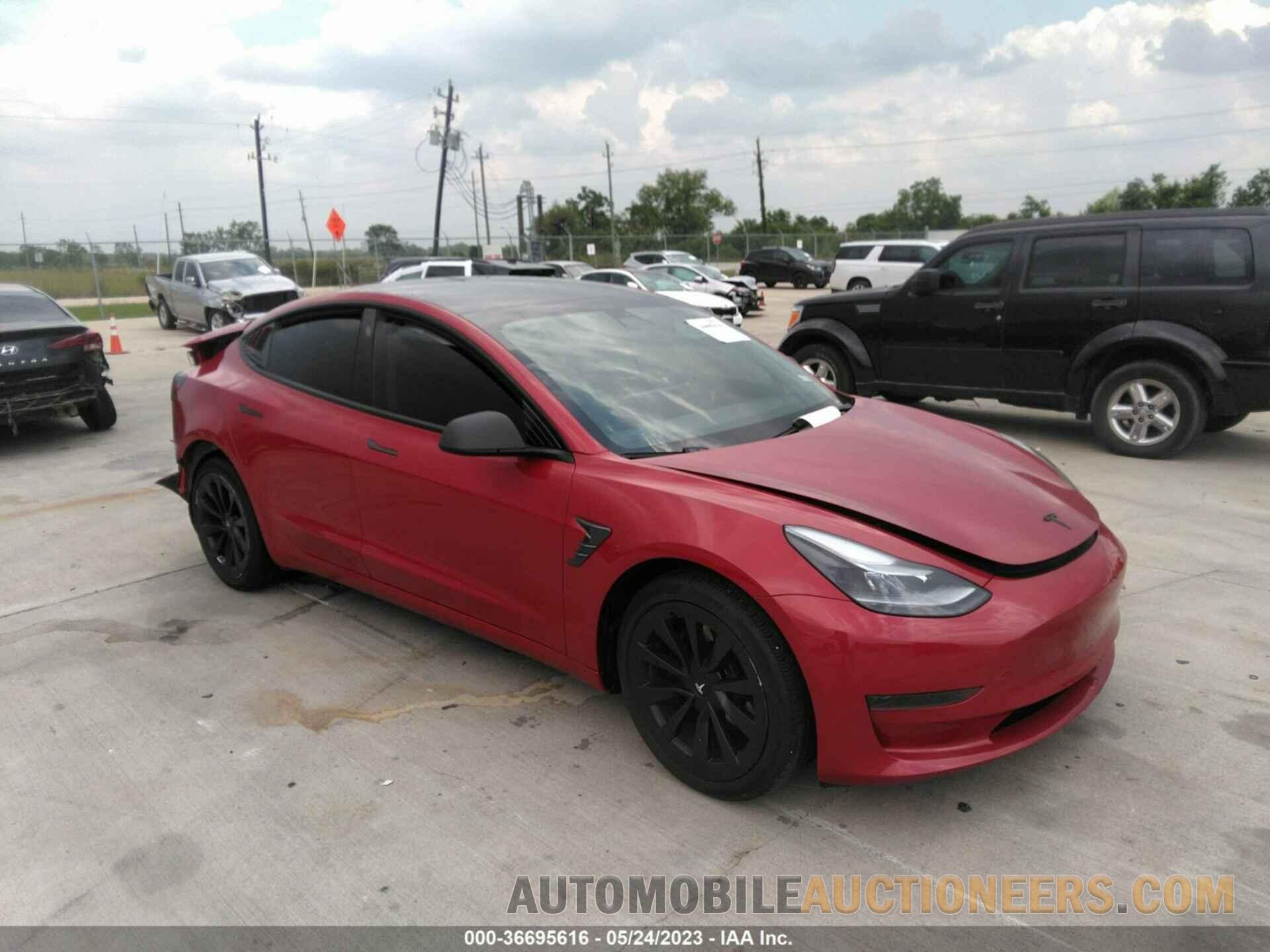 5YJ3E1EA3NF287428 TESLA MODEL 3 2022