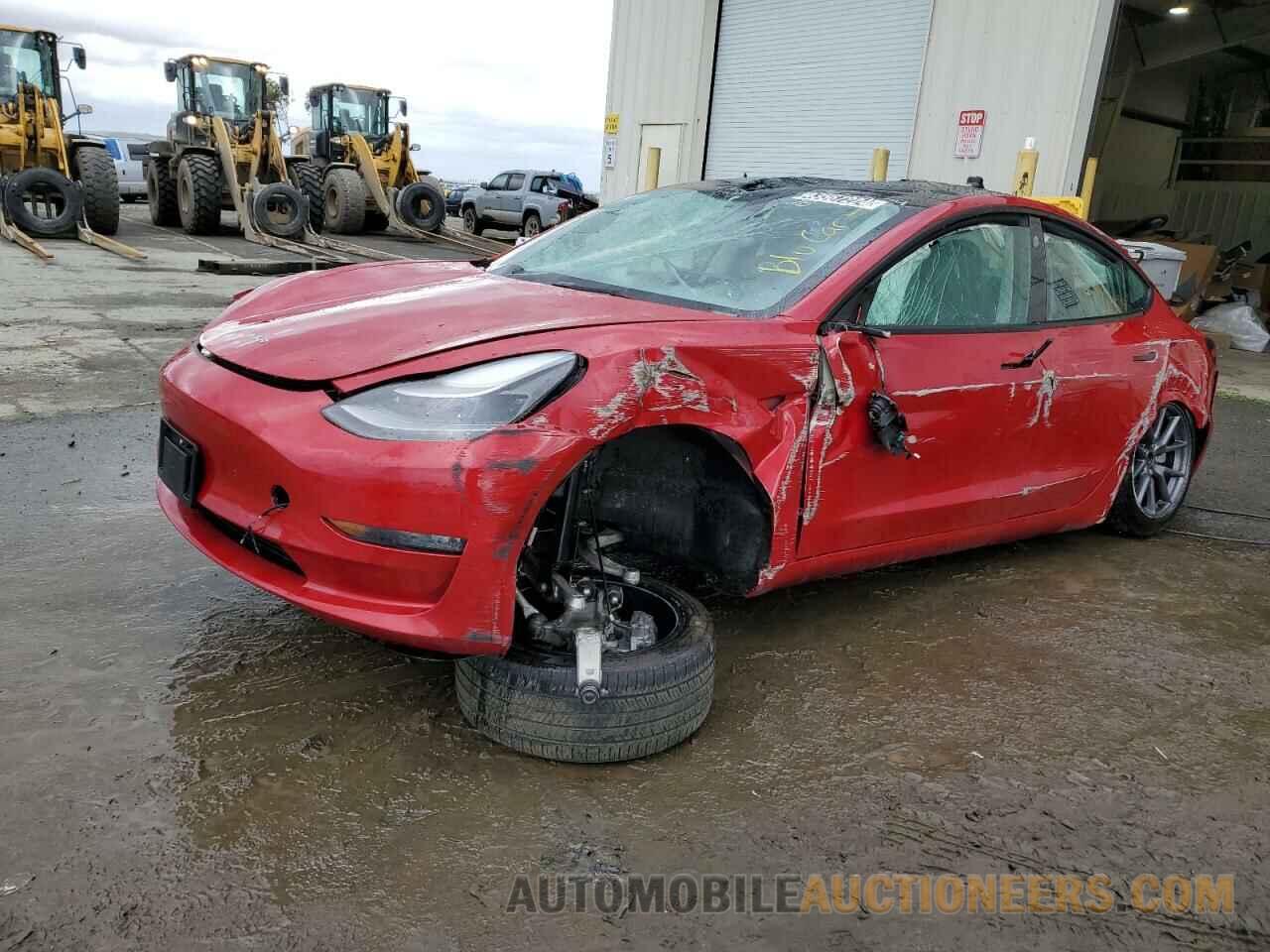 5YJ3E1EA3NF288076 TESLA MODEL 3 2022