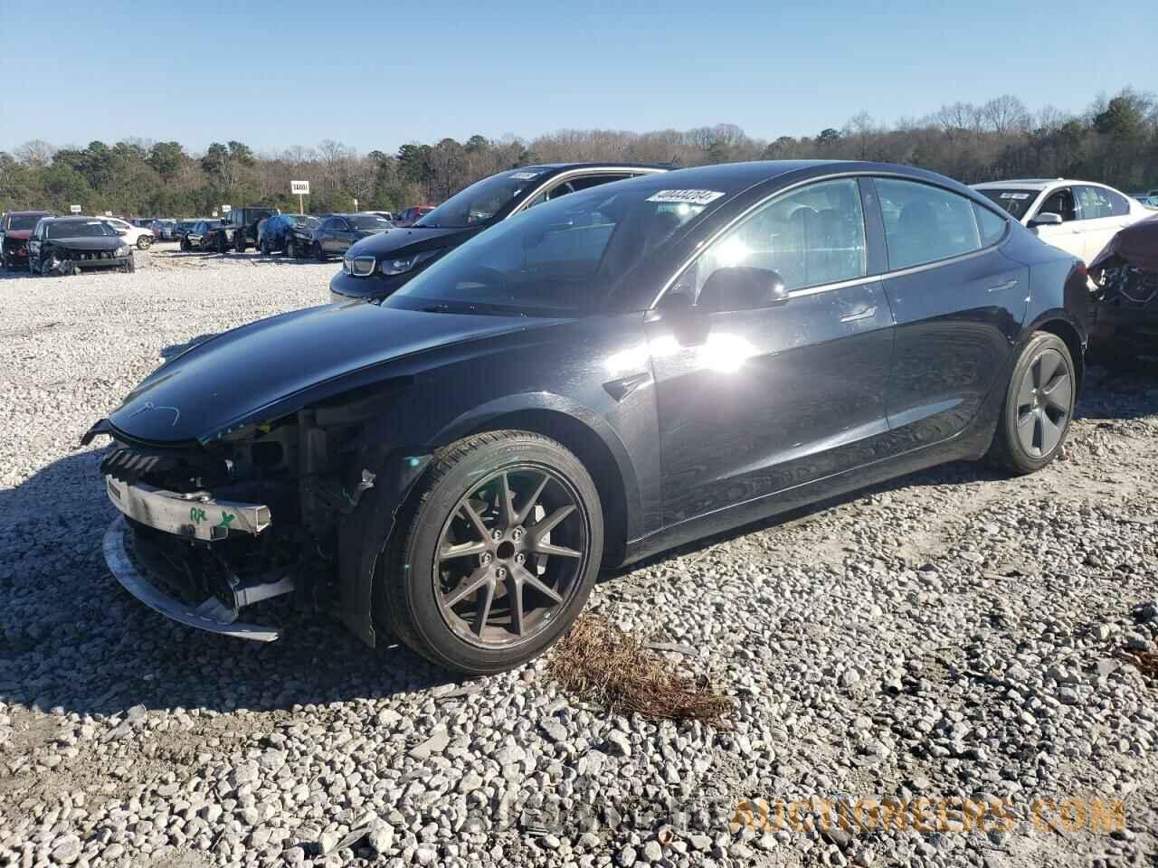 5YJ3E1EA3NF290457 TESLA MODEL 3 2022