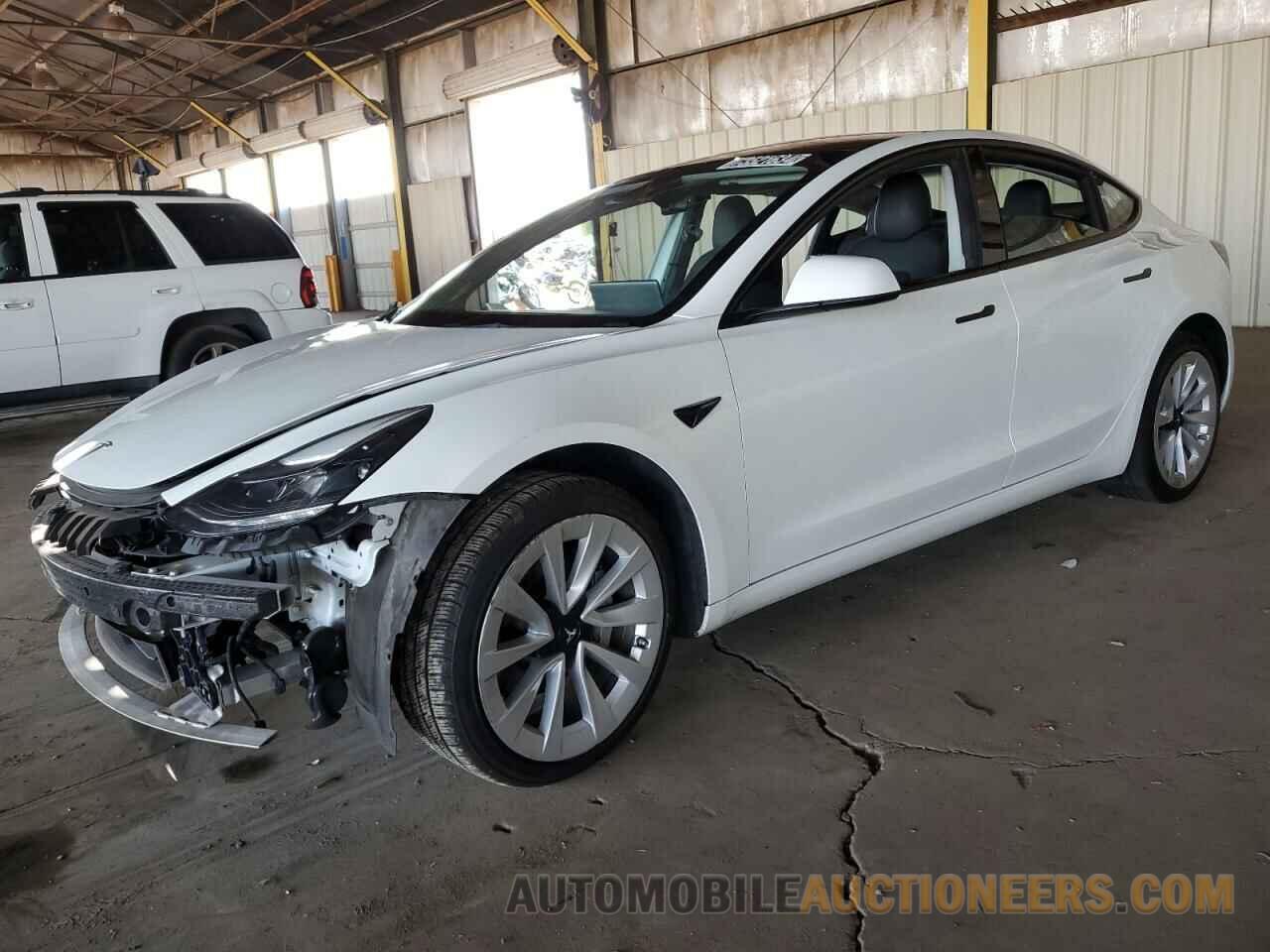 5YJ3E1EA3NF304468 TESLA MODEL 3 2022