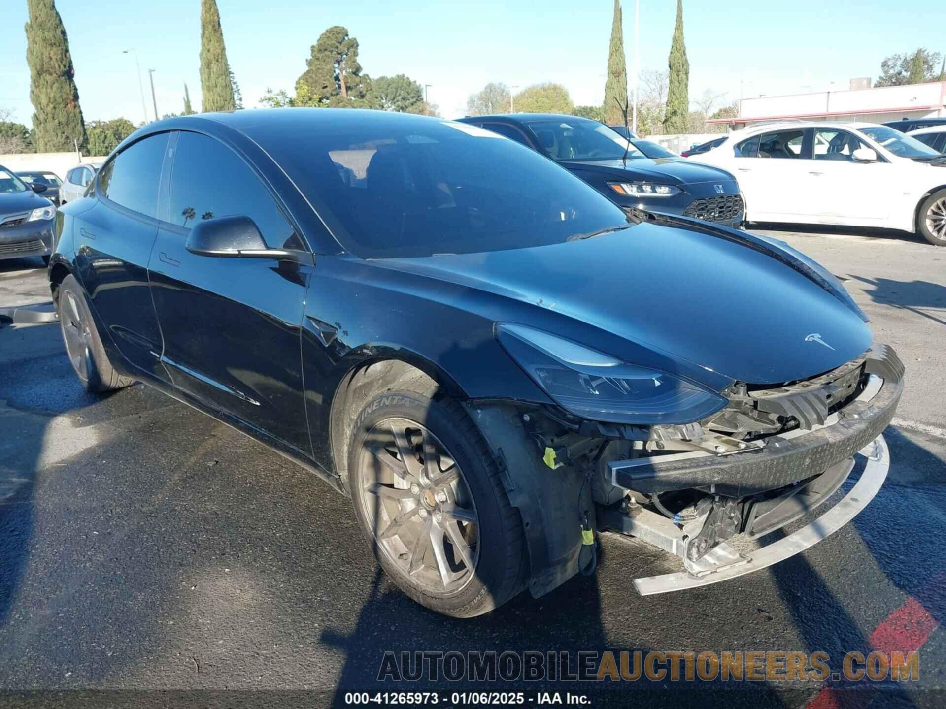 5YJ3E1EA3NF320248 TESLA MODEL 3 2022