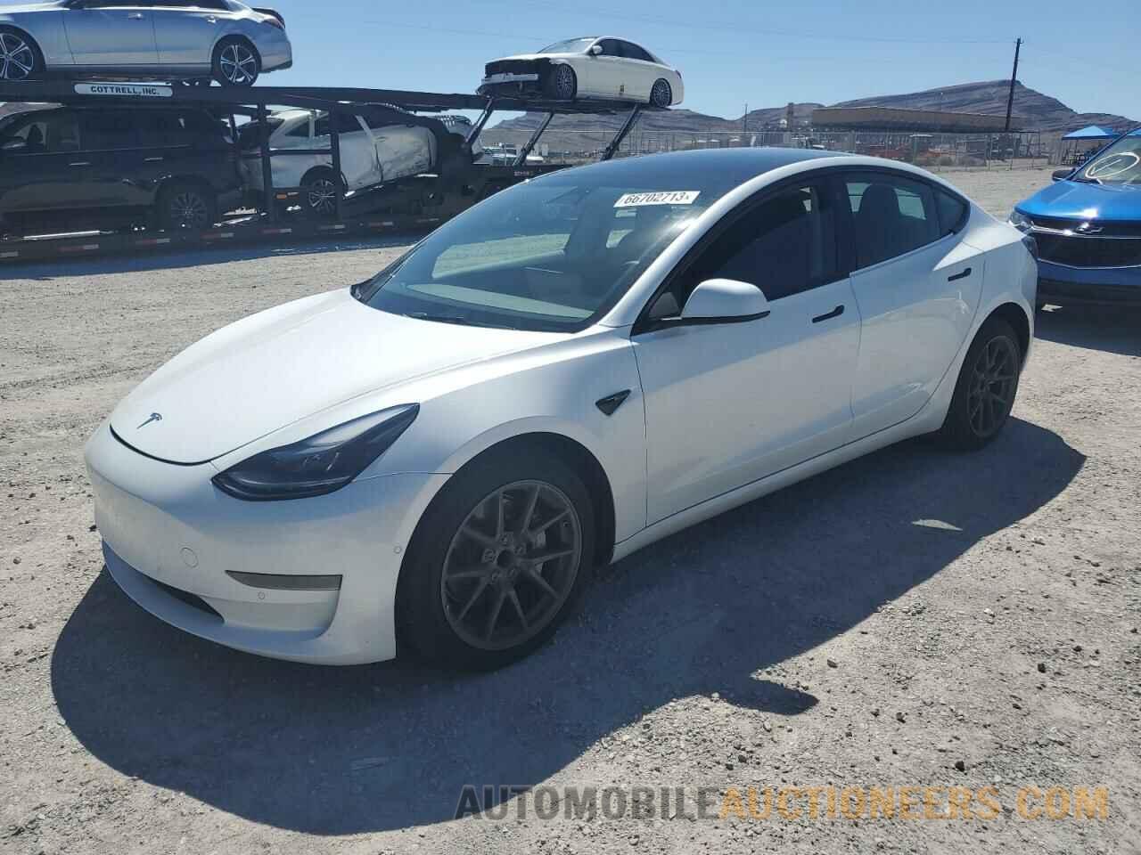 5YJ3E1EA3NF322033 TESLA MODEL 3 2022