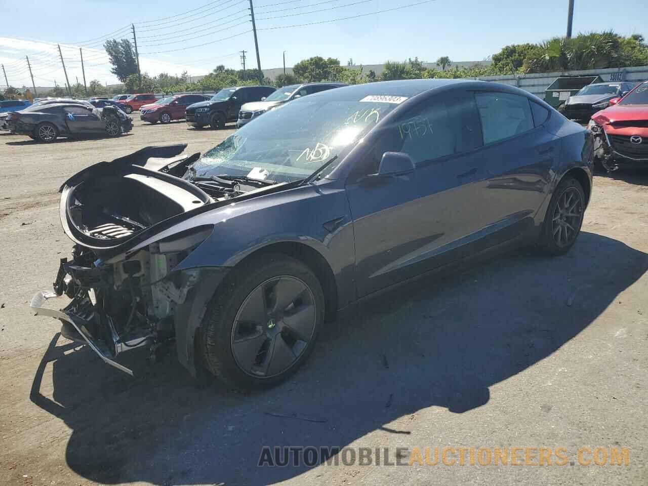 5YJ3E1EA3NF327815 TESLA MODEL 3 2022