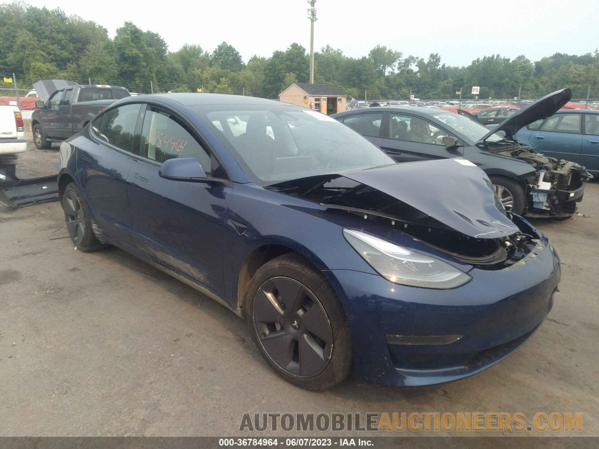 5YJ3E1EA3NF339429 TESLA MODEL 3 2022