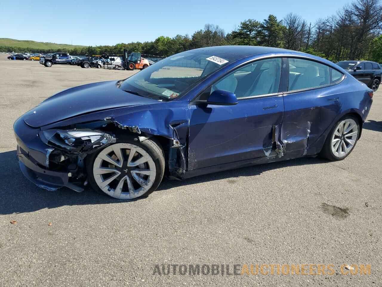 5YJ3E1EA3NF339754 TESLA MODEL 3 2022