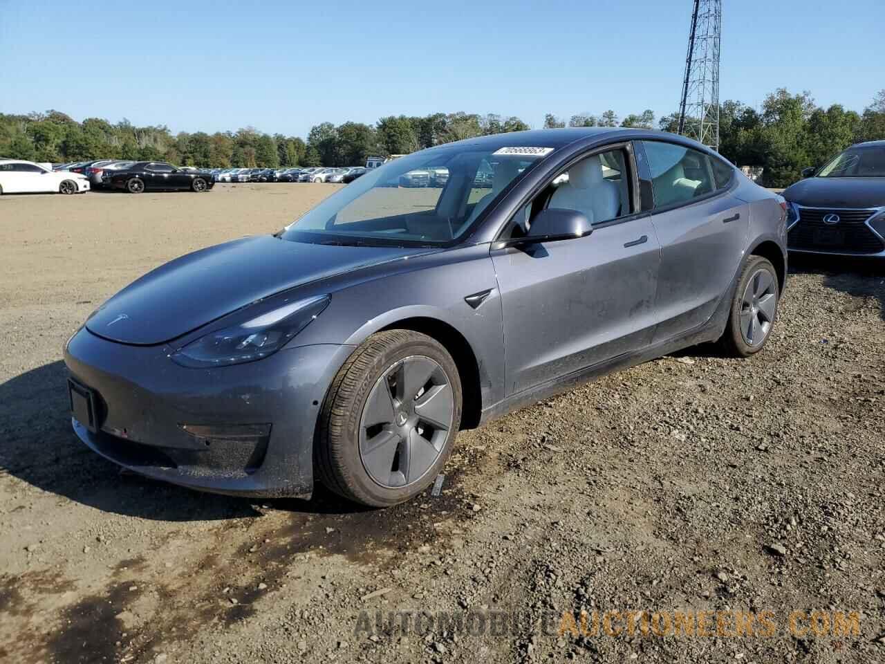 5YJ3E1EA3NF349961 TESLA MODEL 3 2022