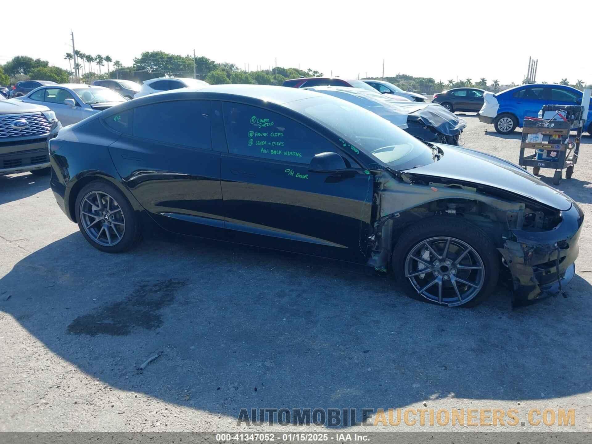 5YJ3E1EA3NF351306 TESLA MODEL 3 2022