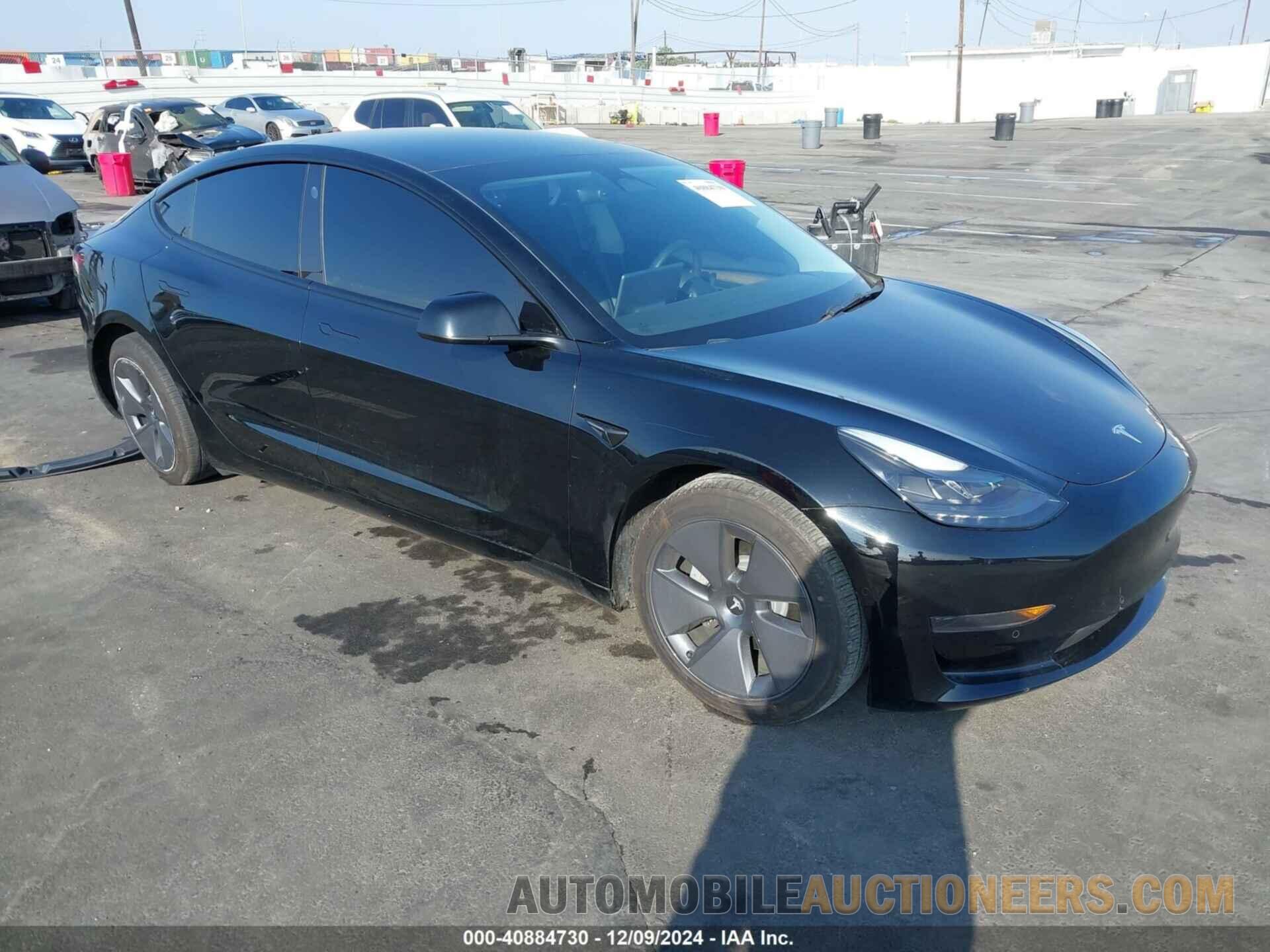 5YJ3E1EA3NF358370 TESLA MODEL 3 2022