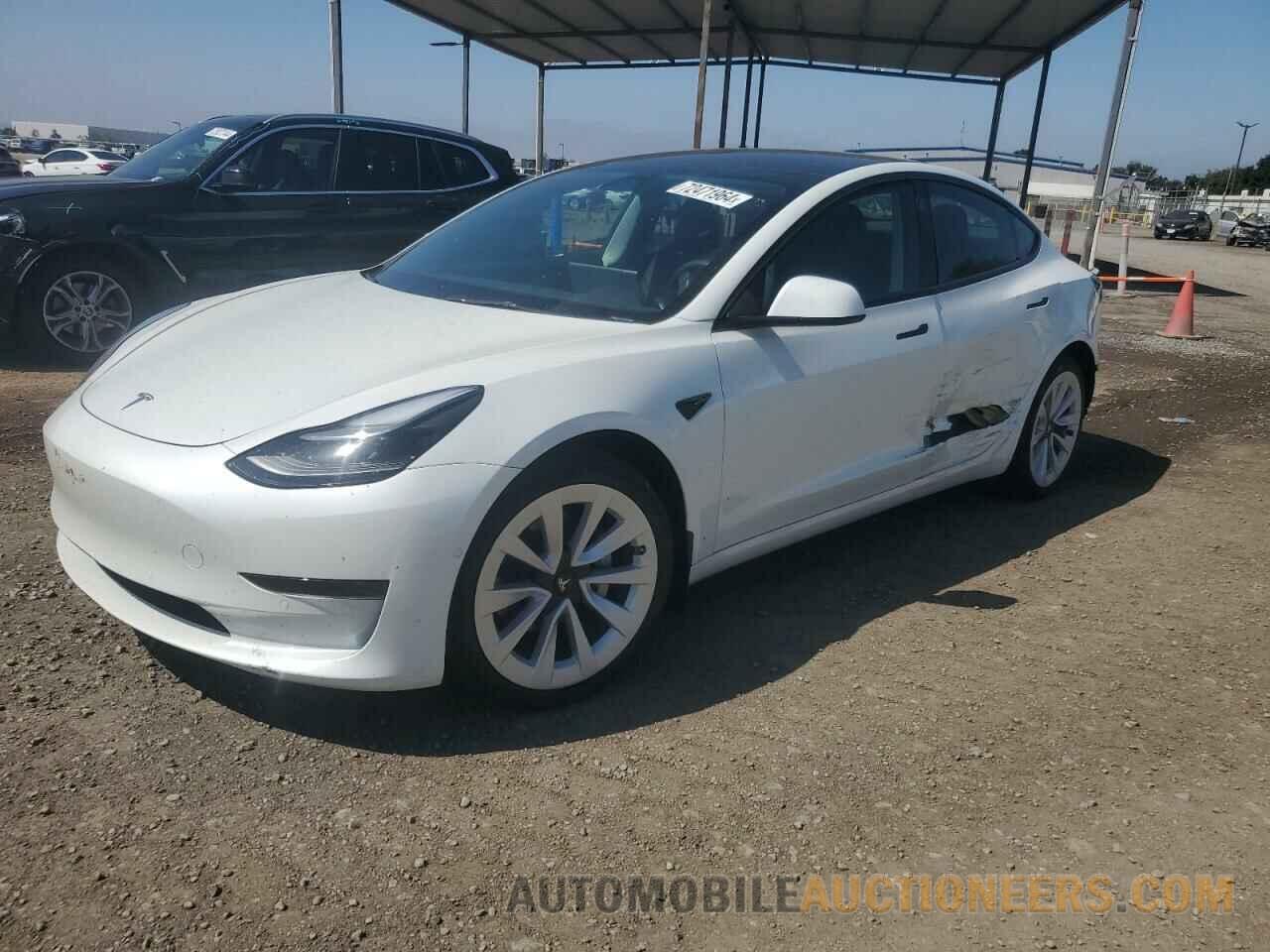 5YJ3E1EA3NF358983 TESLA MODEL 3 2022