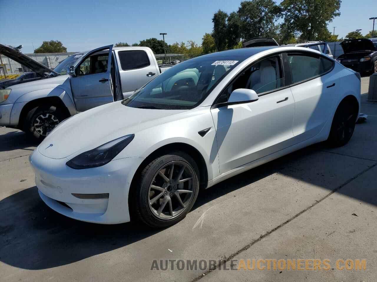 5YJ3E1EA3NF360166 TESLA MODEL 3 2022