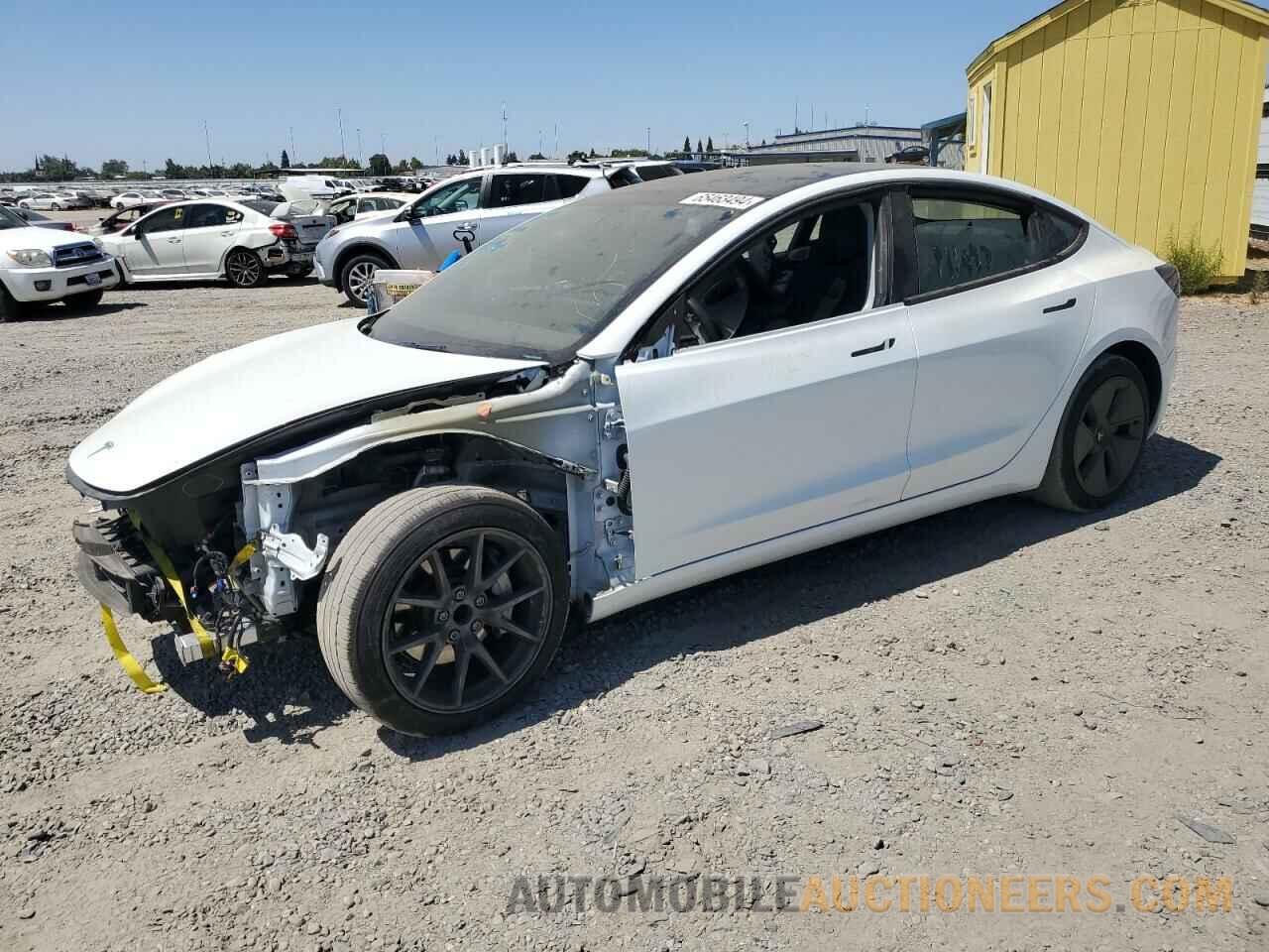 5YJ3E1EA3NF361589 TESLA MODEL 3 2022