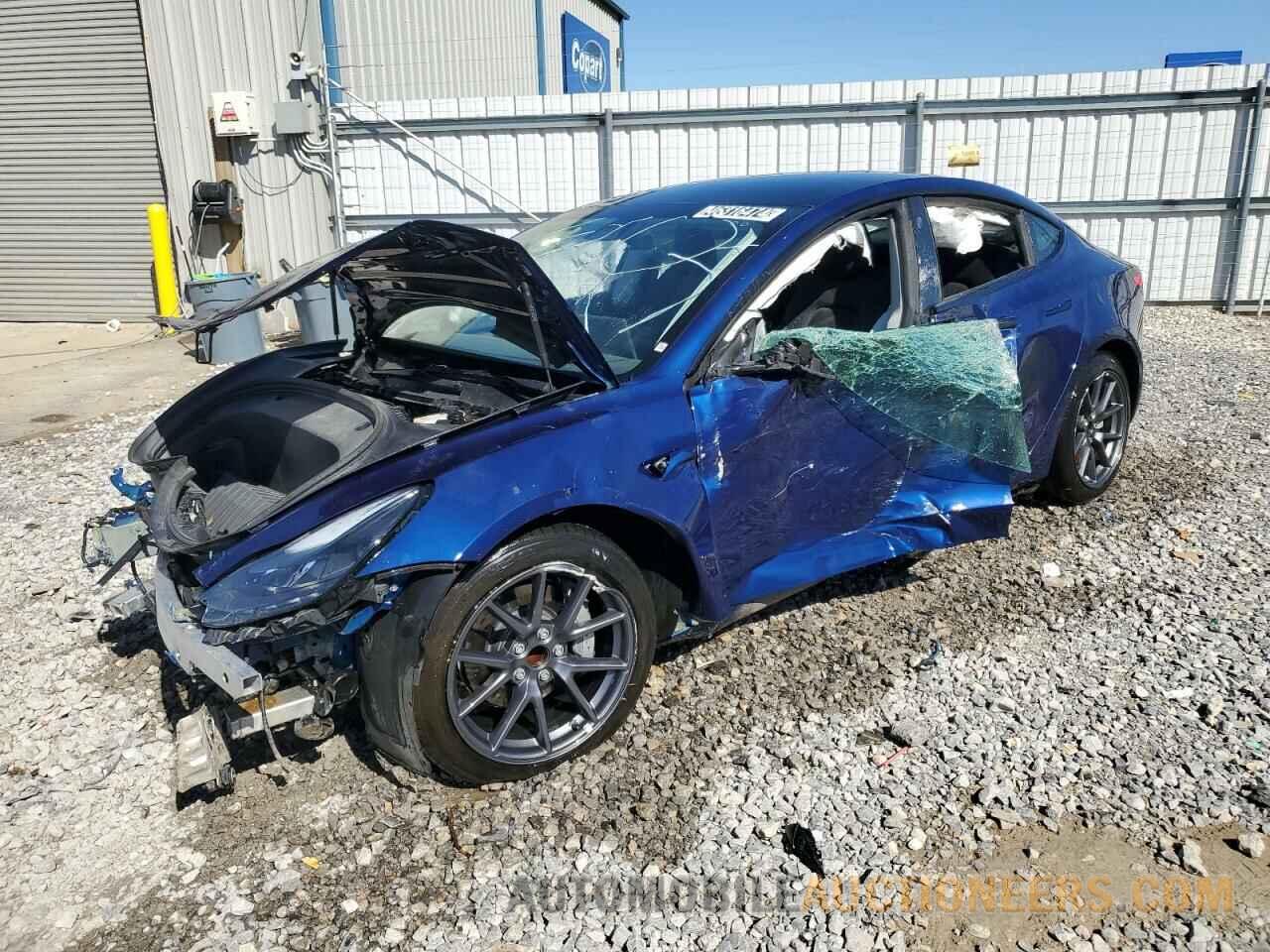 5YJ3E1EA3NF368607 TESLA MODEL 3 2022