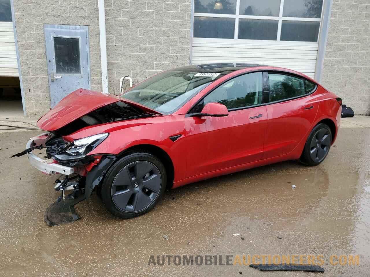 5YJ3E1EA3NF369398 TESLA MODEL 3 2022