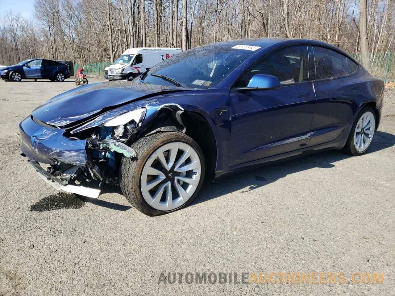 5YJ3E1EA3NF370146 TESLA MODEL 3 2022